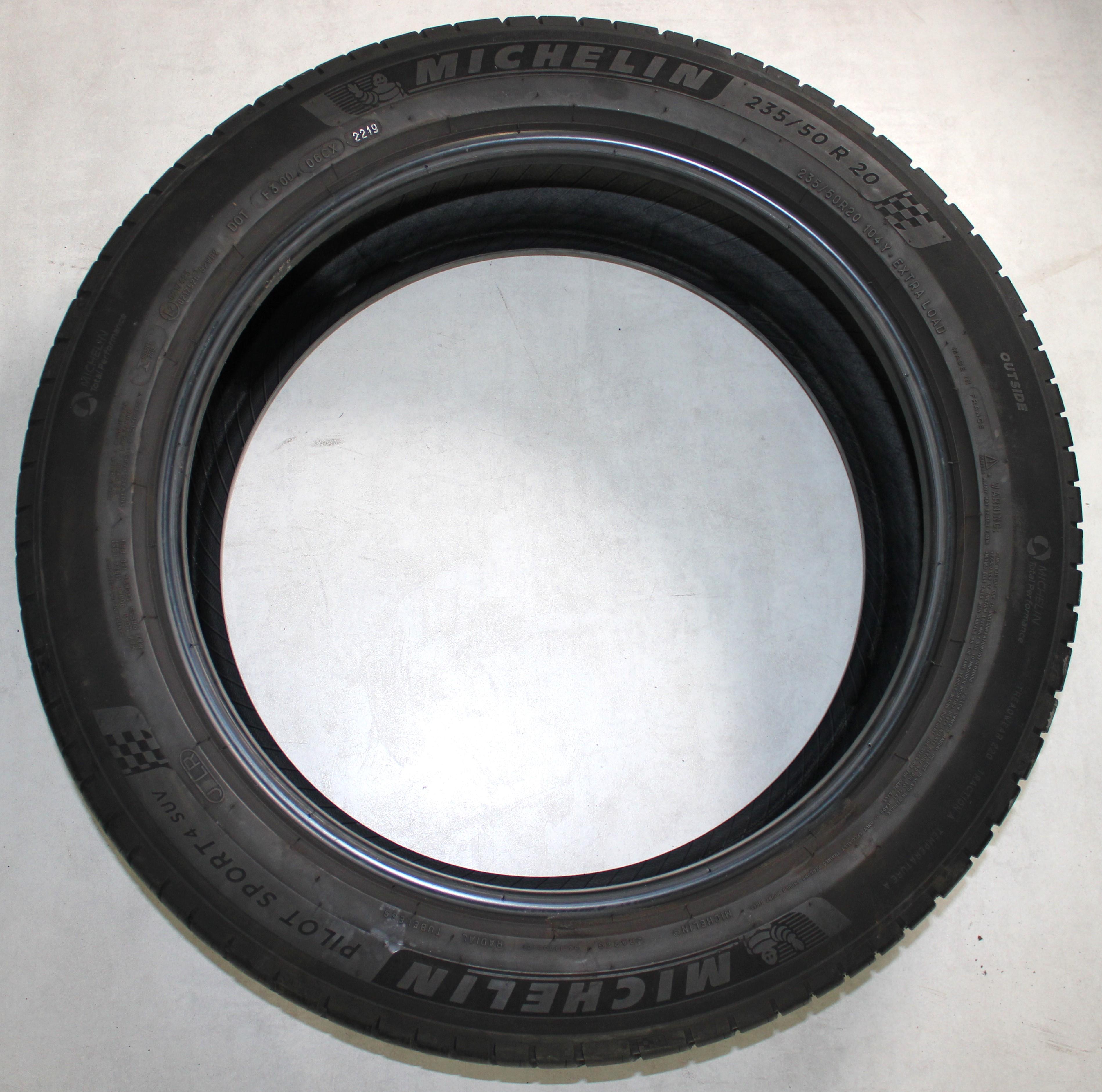 2 x 235/50R20 104Y Sommerreifen Michelin Pilot Sport 4S SUV J 5mm 2019 LR, LRD