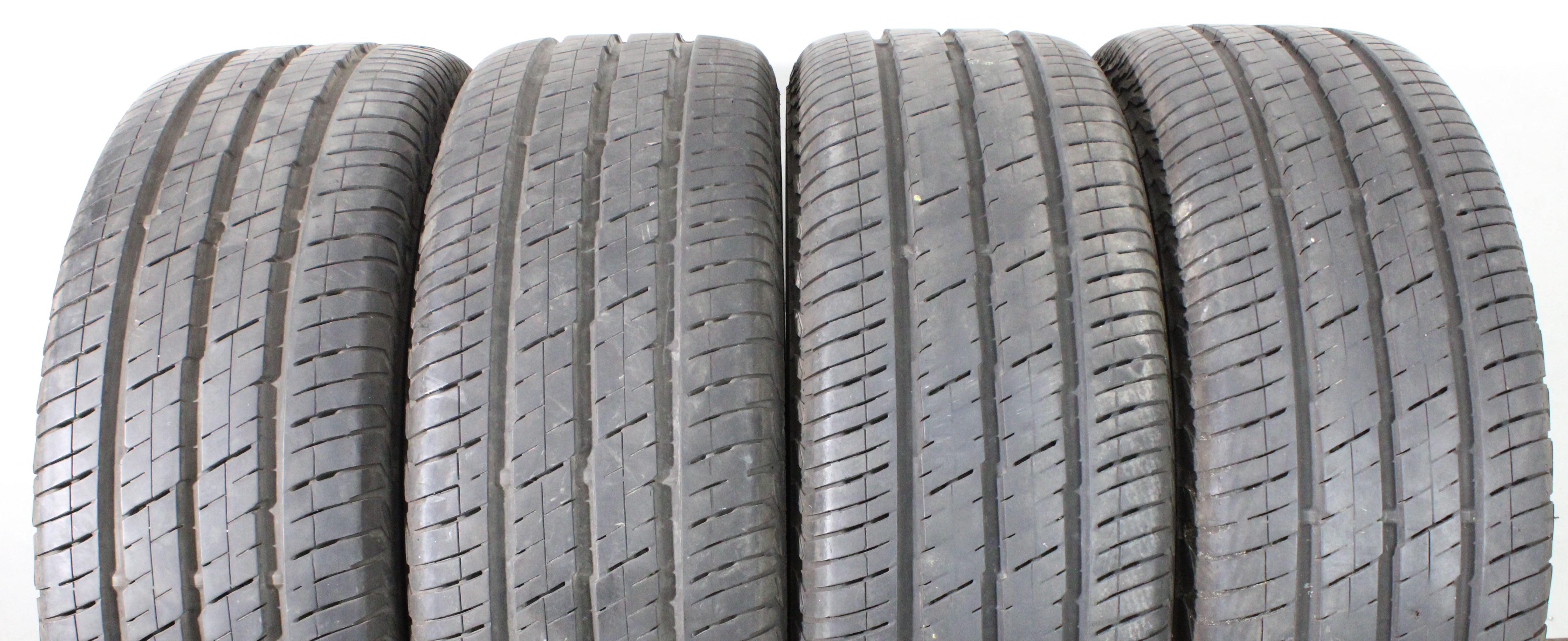 4 neumáticos de verano Continental Vanco 2, 235/65R16C, 115/113R, 7-7,5 mm, 2013