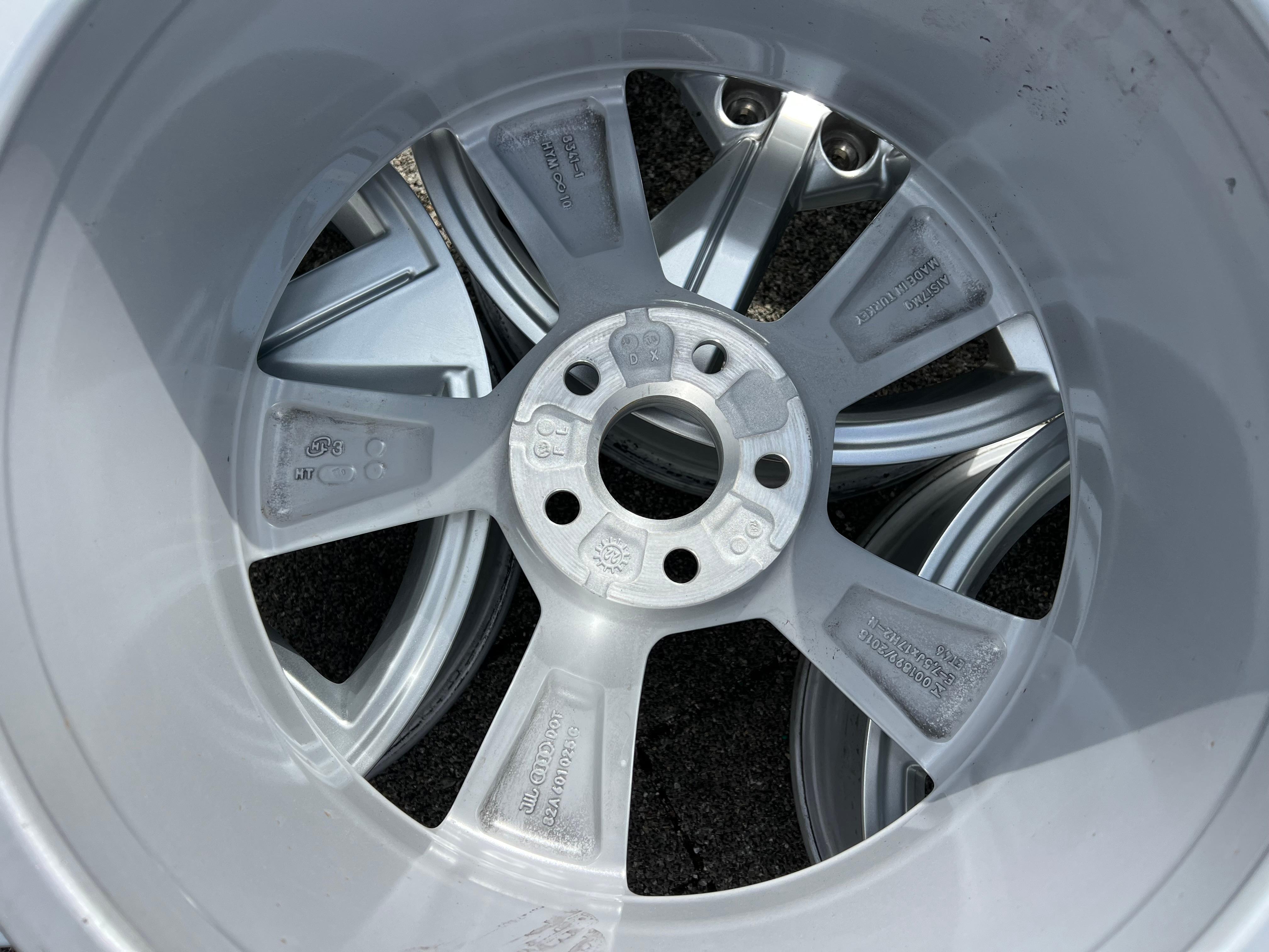 4 ORIGINAL 17" ALUFELGEN FELGEN AUDI A1 II GB 82A601025G 7x17 ET43 FREIHAUS