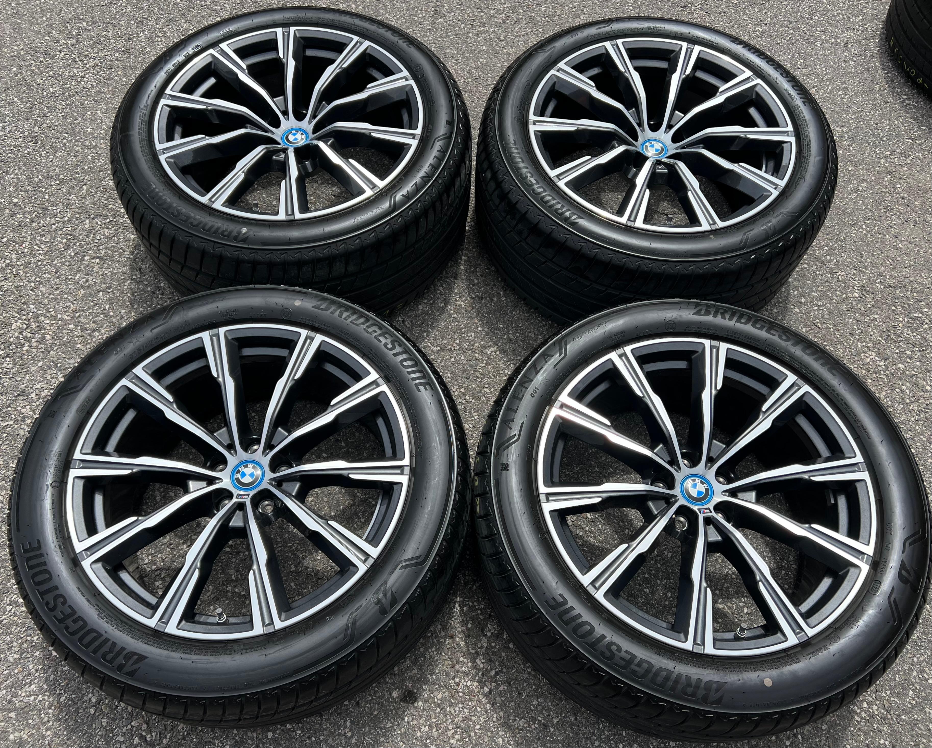 4 ORIGINAL 20" ALU SOMMERRÄDER BMW X5 G05 X6 G06 STYLING M740 275/45R20 110Y 305/40R20 112Y