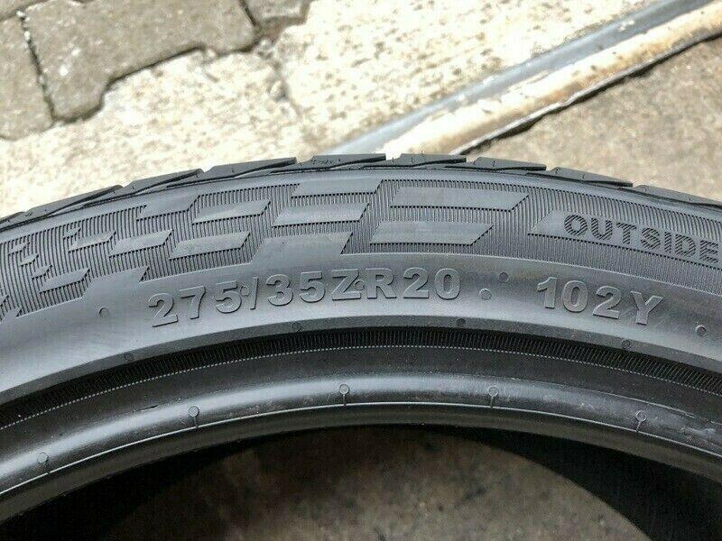 4 X 275/35R20 102Y XL BERLIN TIRES SUMMER UHP1 PNEUS ÉTÉ NEUFS
