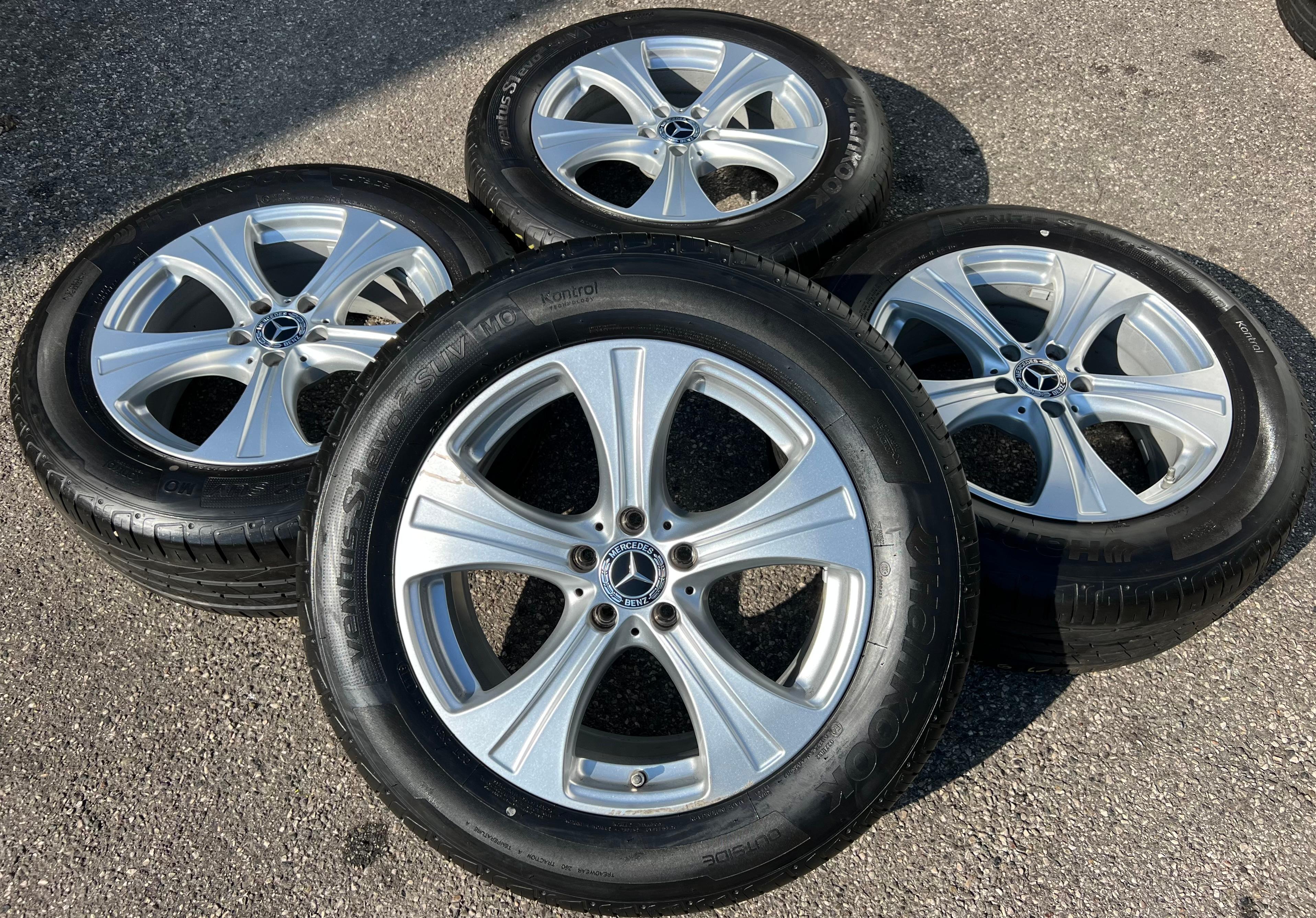 4 ORIGINAL 18" ALU SOMMERRÄDER MERCEDES GLC X204 W253 X253 RDKS HANKOOK