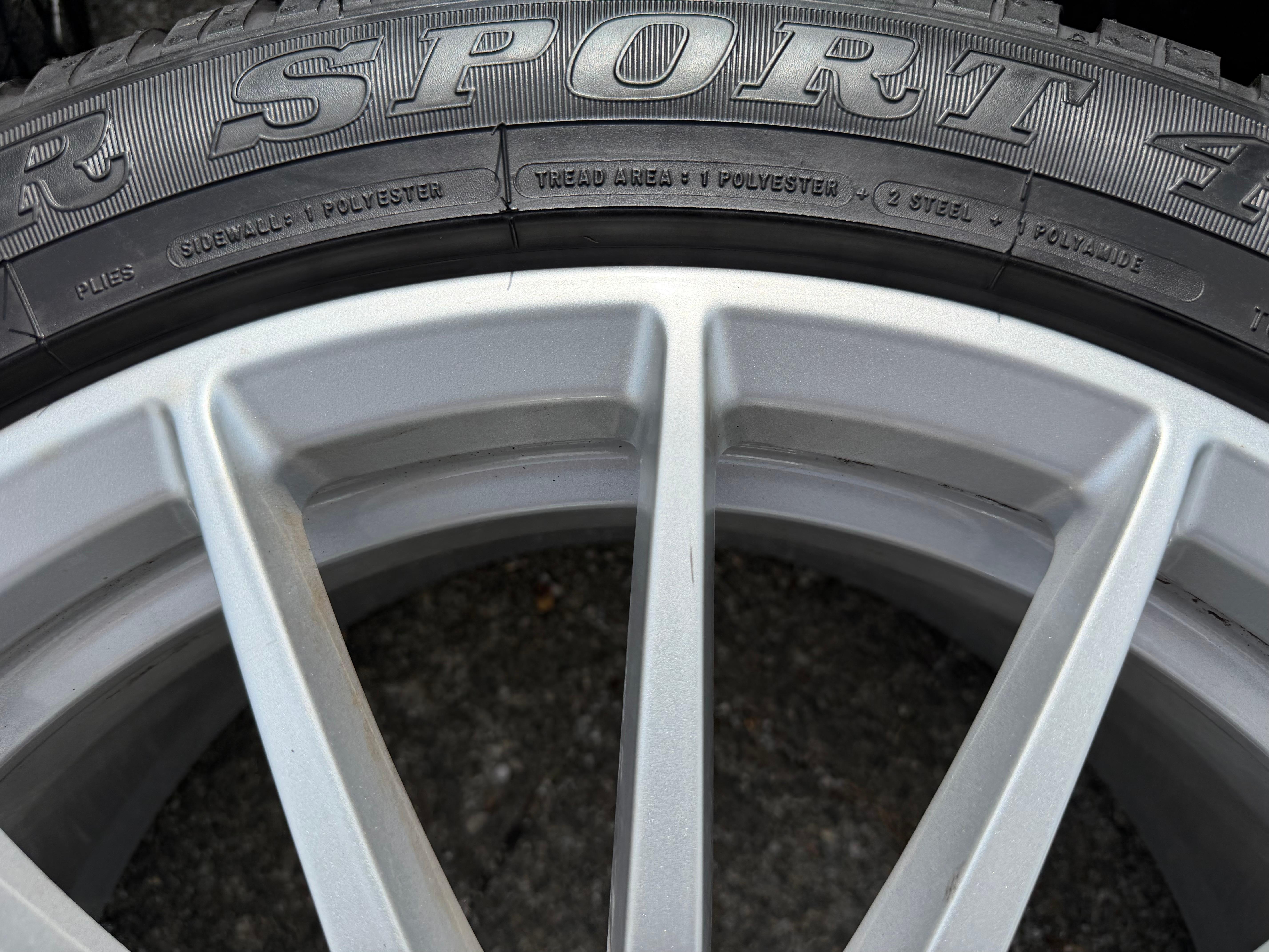 4 ORIGINAL 17" ALU WINTERRÄDER AUDI A5 F5 8W 225/50R17 98H 8W0601025AE DUNLOP