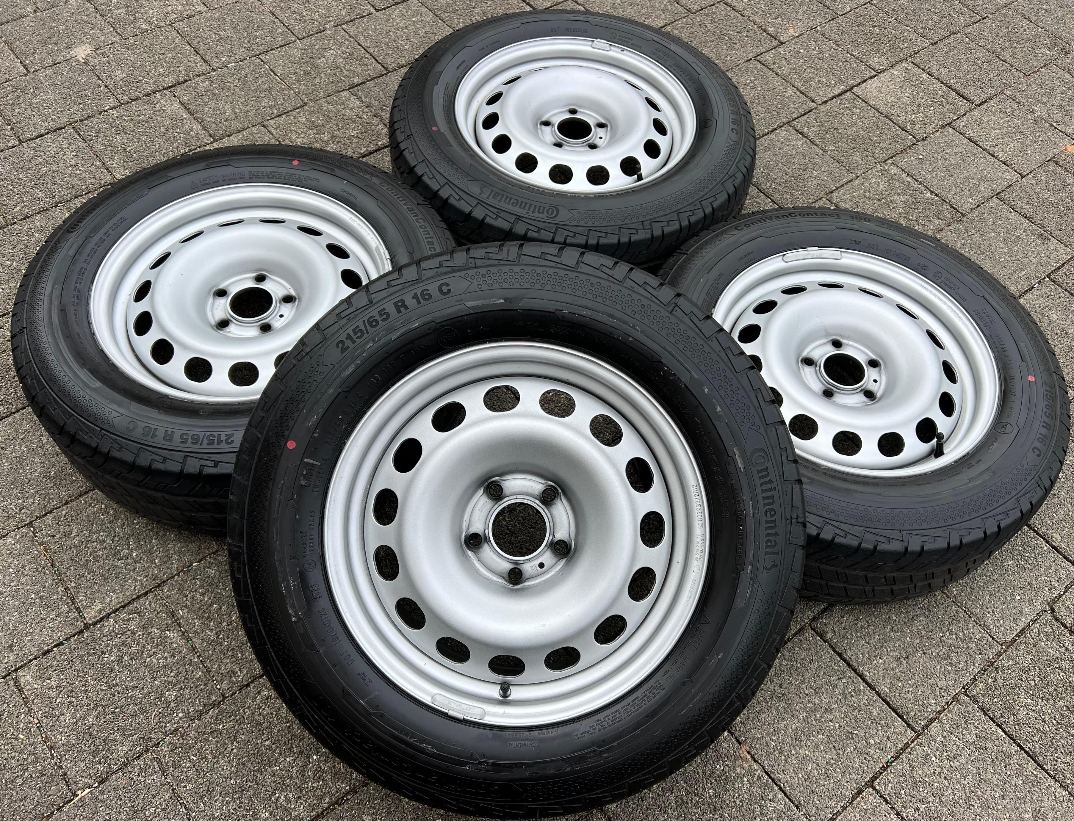 4 SOMMERRÄDER CITROEN JUMPY OPEL ZAFIRA LIFE PEUGEOT EXPERT TOYOTA PROACE DEMO FREIHAUS