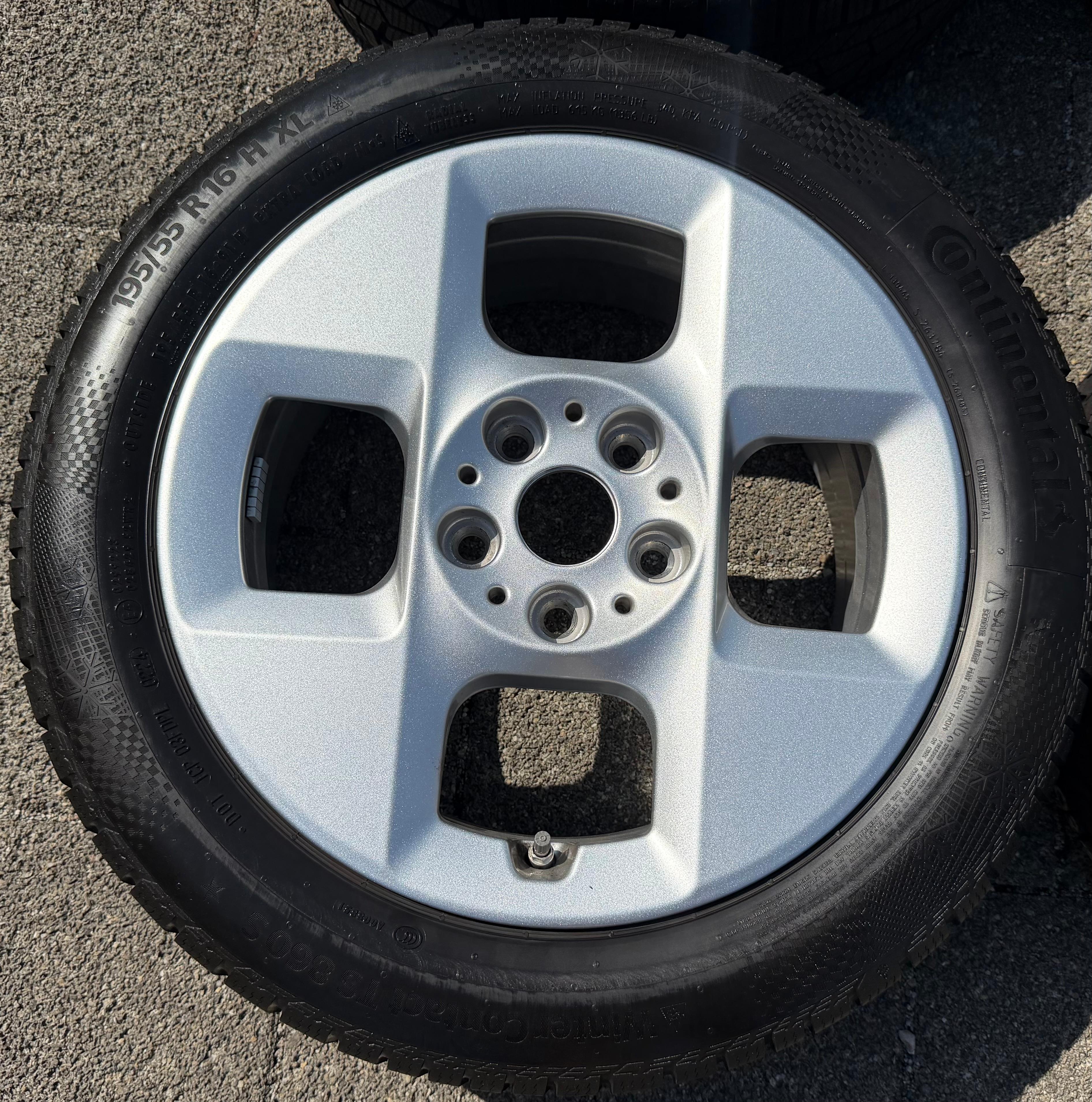 4 Original Alu Winterräder Mini F65 F66 F67 5A3E635 4-Square-Spoke 955 RDKS
