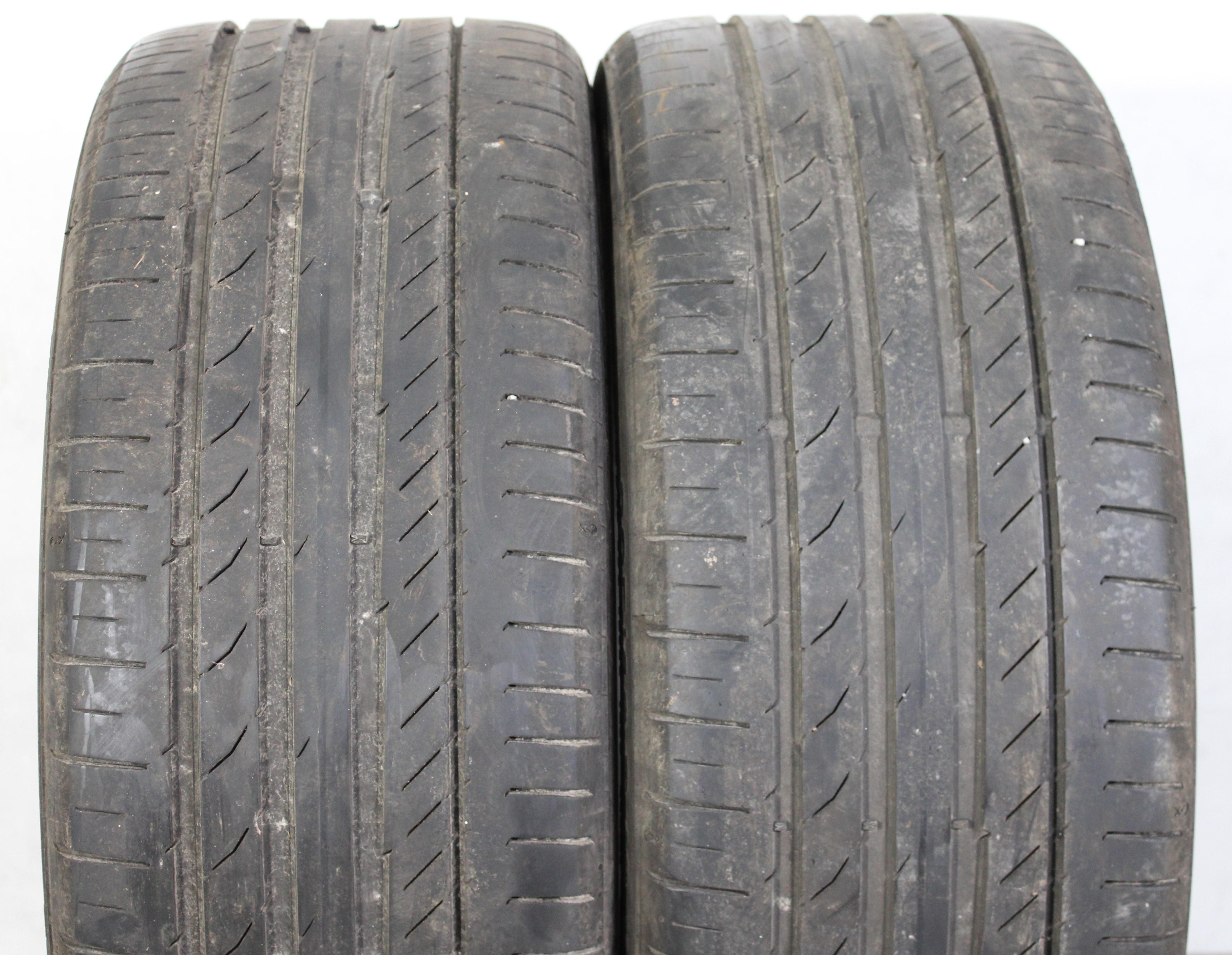 2 x 225/40R18 92Y Sommerreifen Continental Sport Contact 5 4,5-5mm 2013 AO