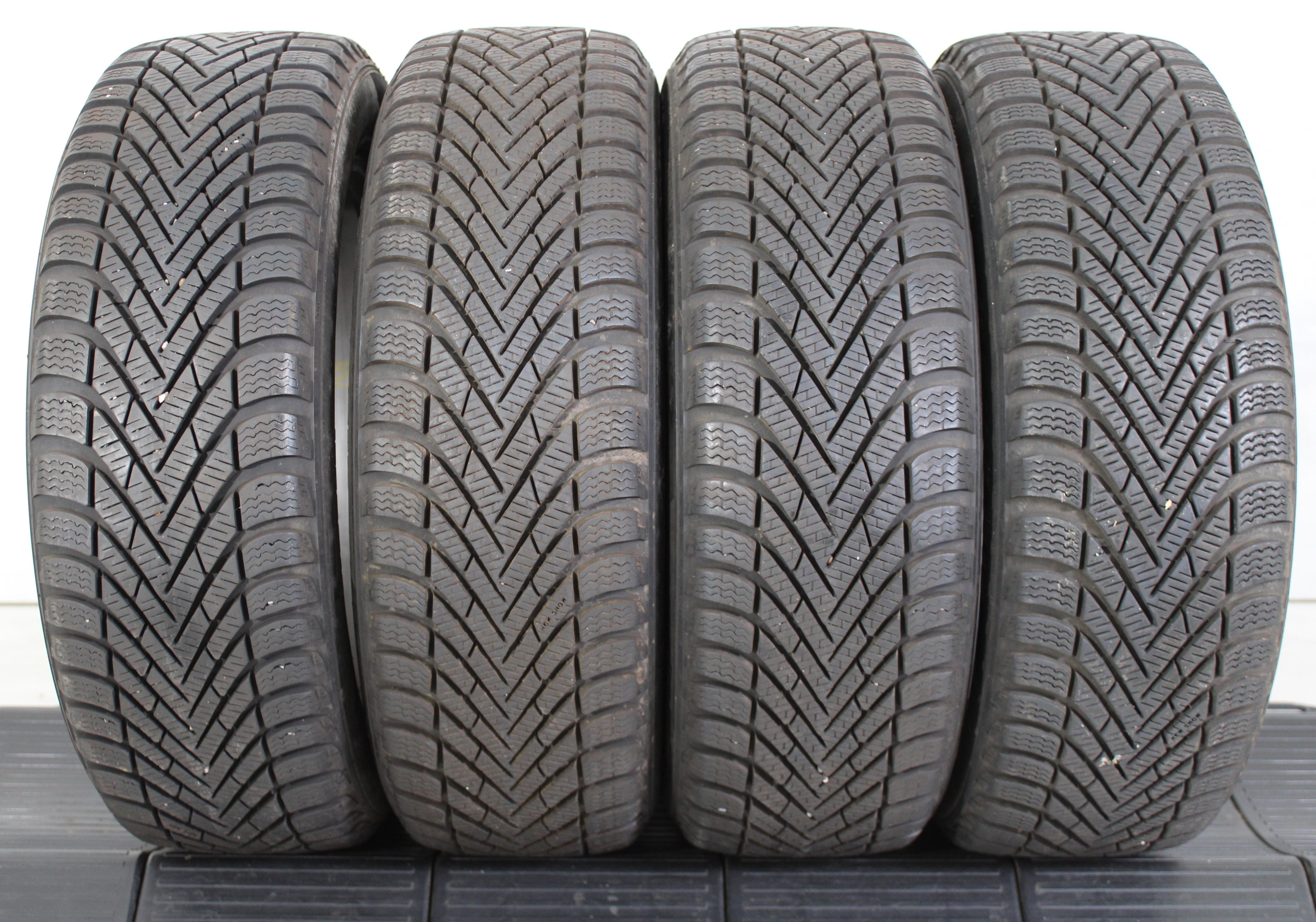 4 x 185/55R15 82T Winterreifen Pirelli Winter Cinturato 2x7mm/2x7,5-8mm 2016