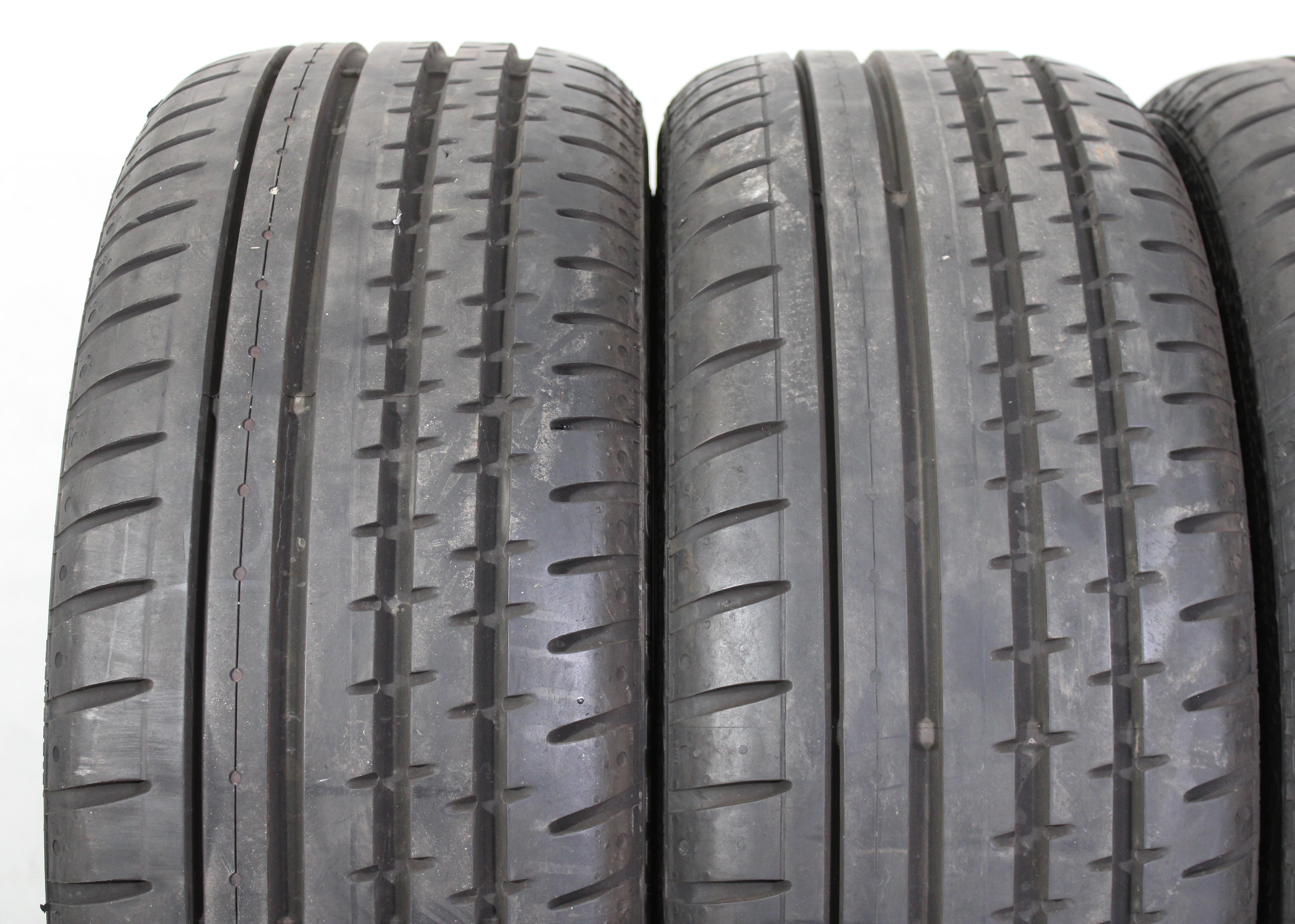 4 x 225/45R17 91V Sommerreifen Continental Sport Contact 2 SSR Runflat 3x6-6,5mm/1x7mm 2017 *