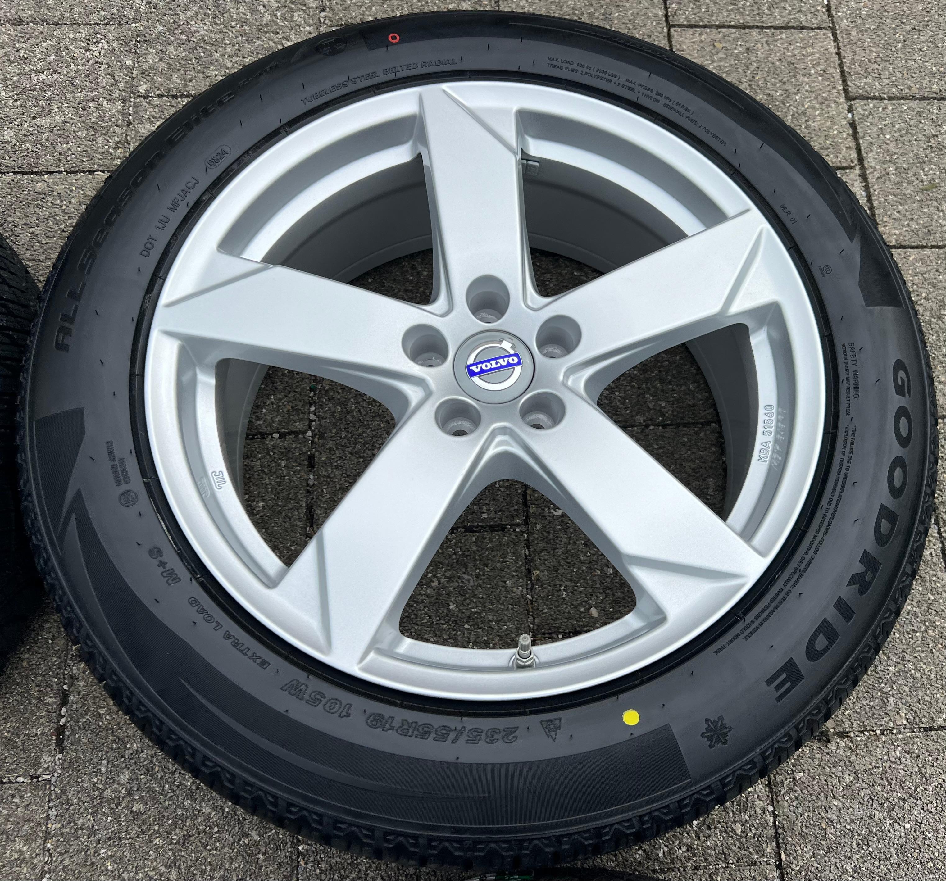 4 ALU 19" GANZJAHRESRÄDER LAND ROVER DISCOVERY EVQOUE FREELANDER VOLO XC60 XC90
