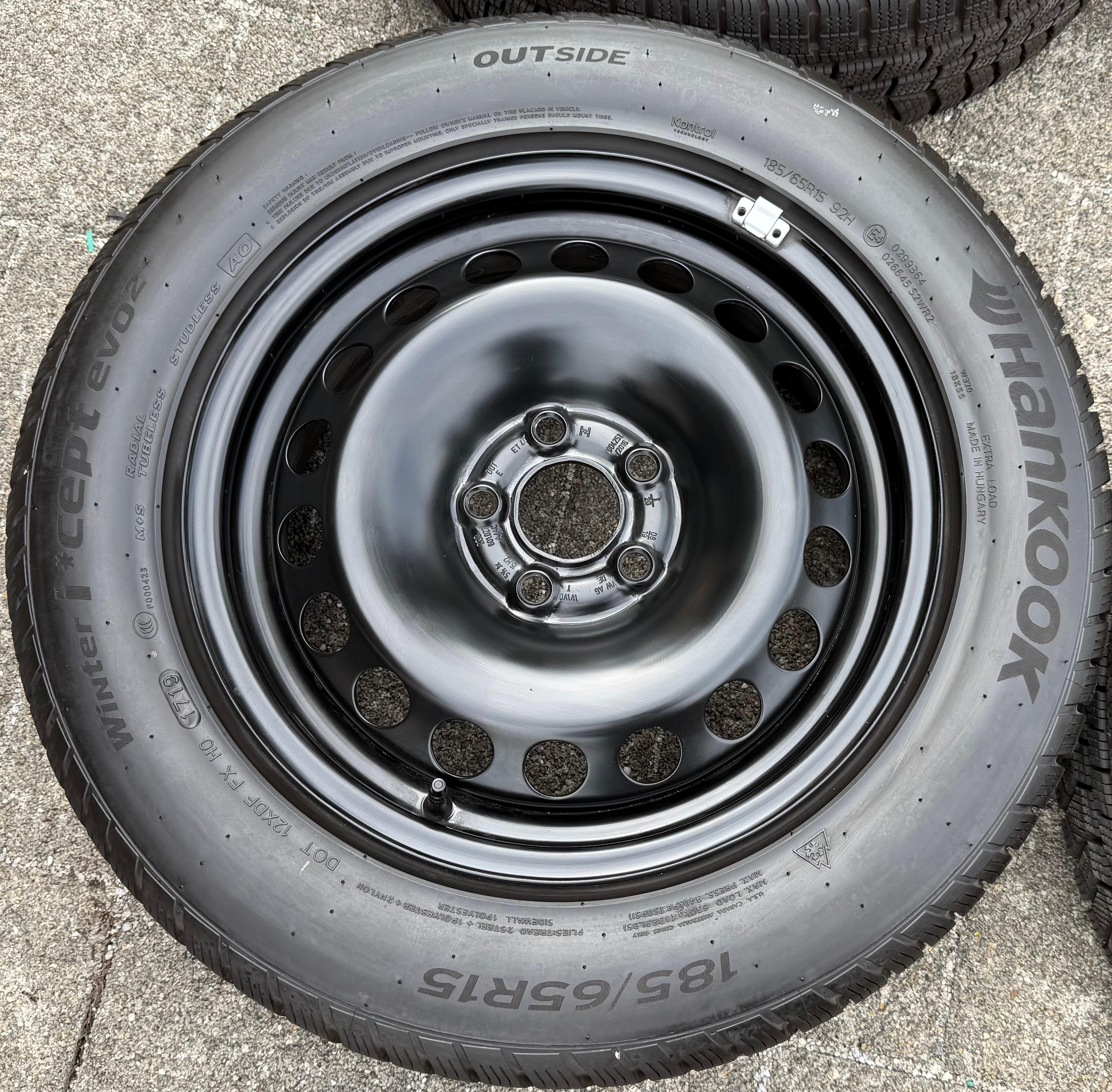 4 WINTERRÄDER AUDI A1 CITY CARVER GB SEAT IBIZA ARONA KJ VW POLO AW 2G 185/65R15 92T