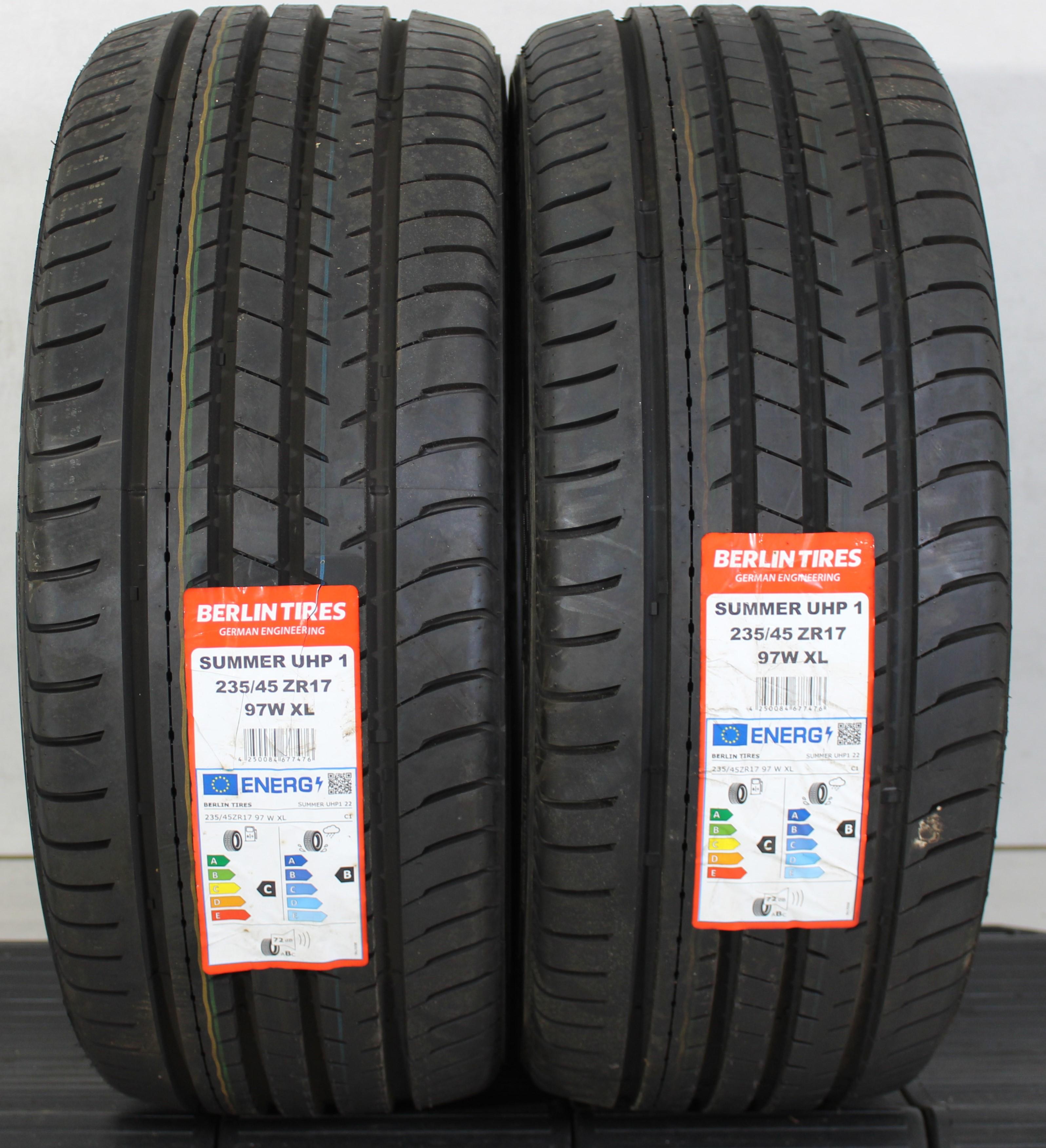 2 x 235/45R17 97W Sommerreifen Berlin Tires Summer UHP1 2020 XL