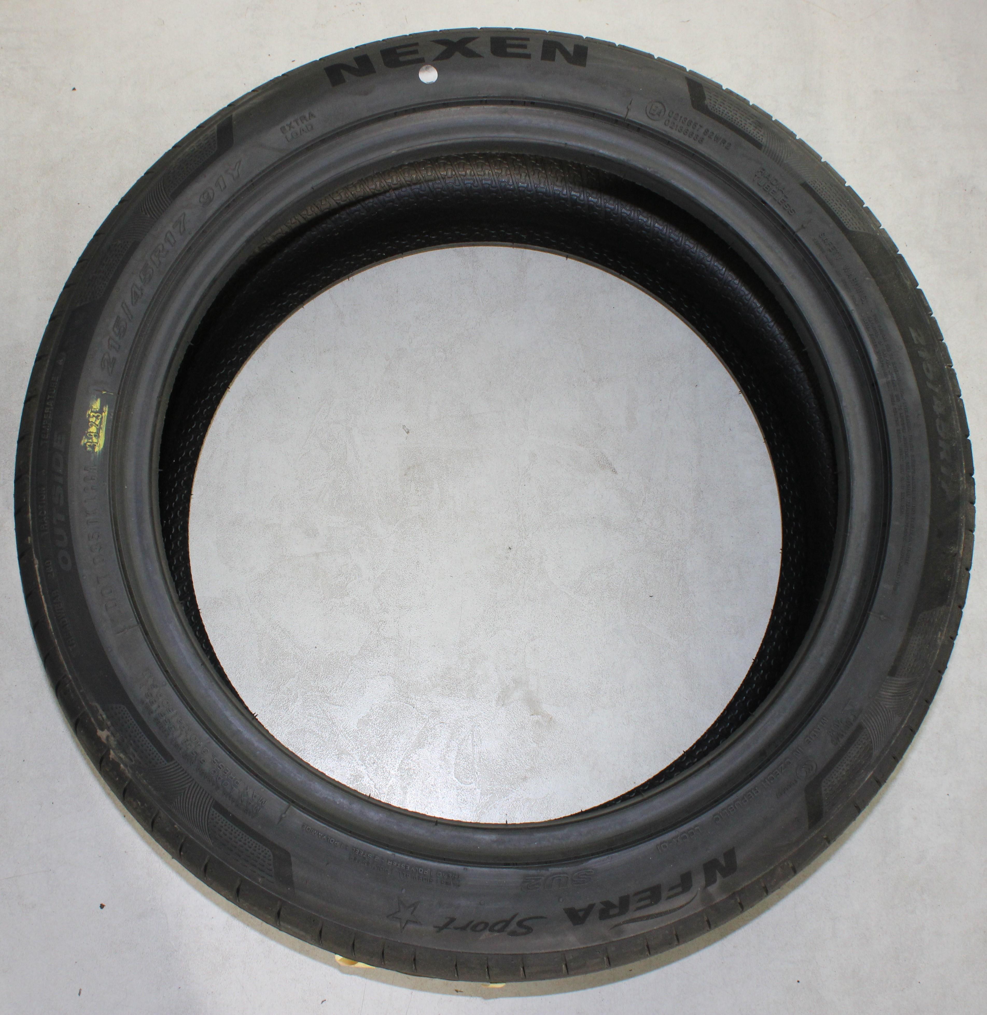 4 x 215/45R17 91Y Sommerreifen Nexen N Fera Sport SU2* NEU 2023 XL