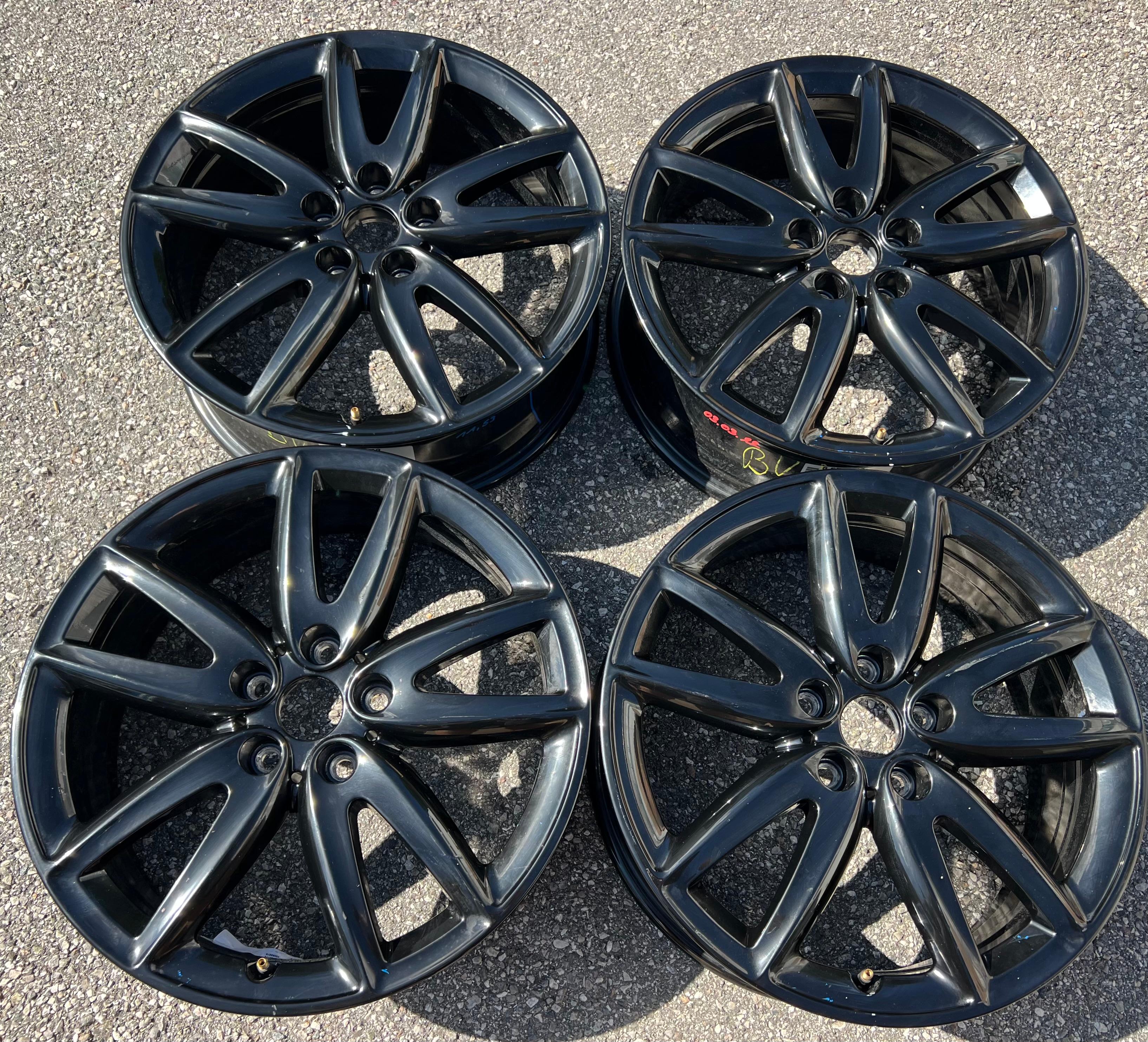 4 ORIGINELE 18" ALUMINIUM WIELEN MINI CLUBMAN F54 6,5x18 ET42 JCW GRIP SPOKE 815 6887611