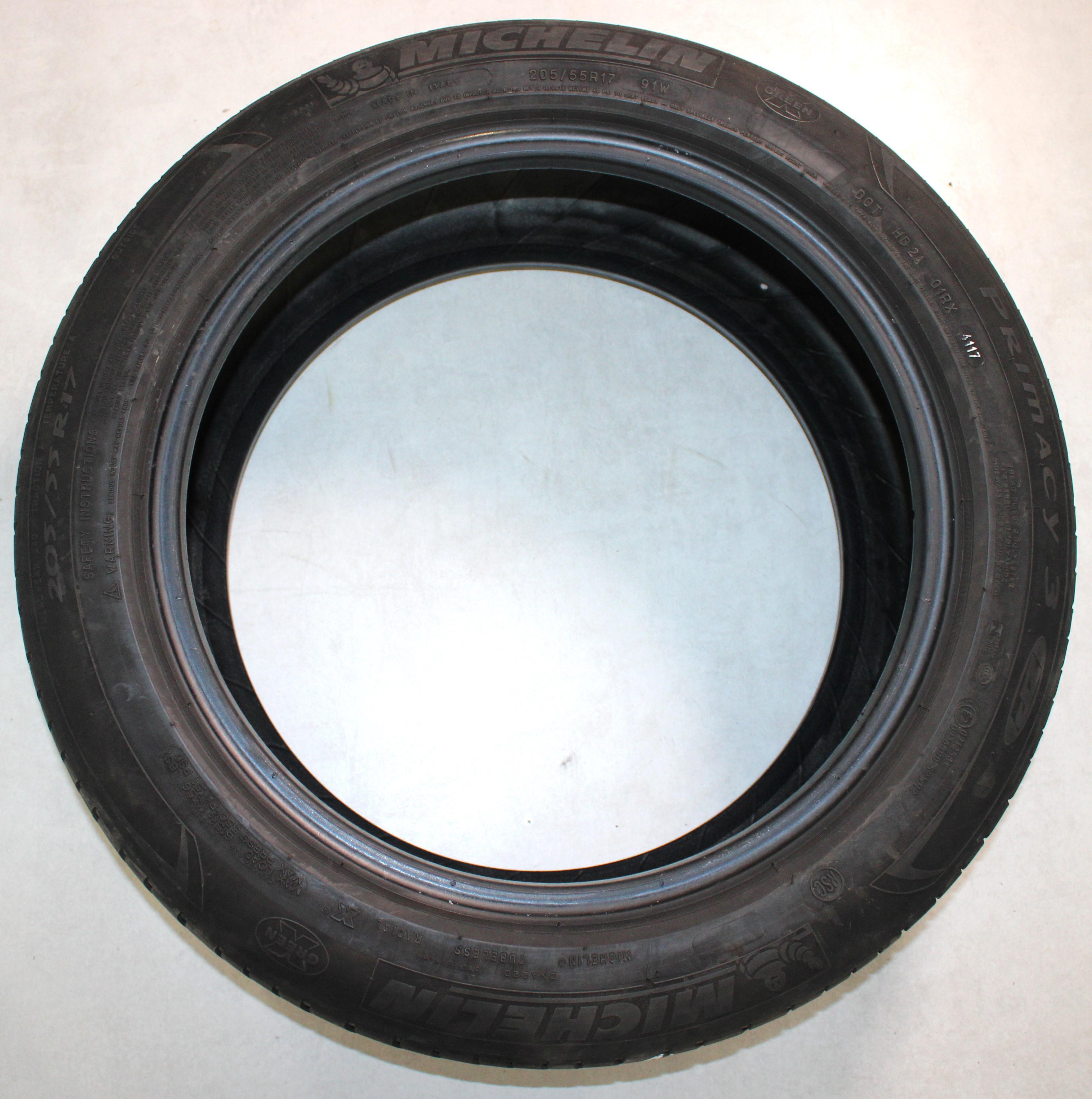 2 x 205/55R17 91W Sommerreifen Michelin Primacy 3 ZP Runflat 6mm 2017 *