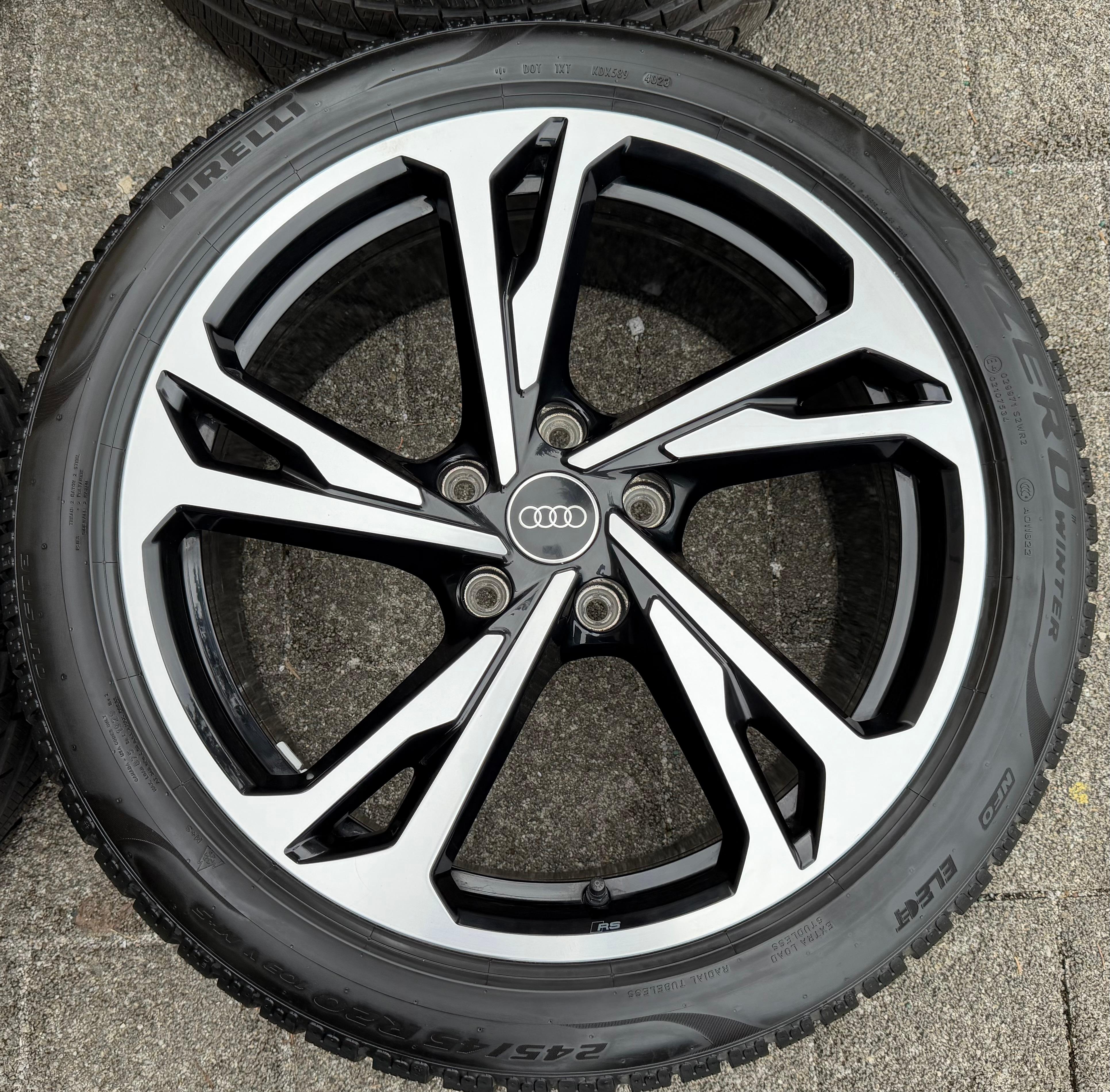 4 ORIGINAL 20" ALU WINTERRÄDER AUDI ETRON E-TRON GT 4J3601025AM 4J3601025AL