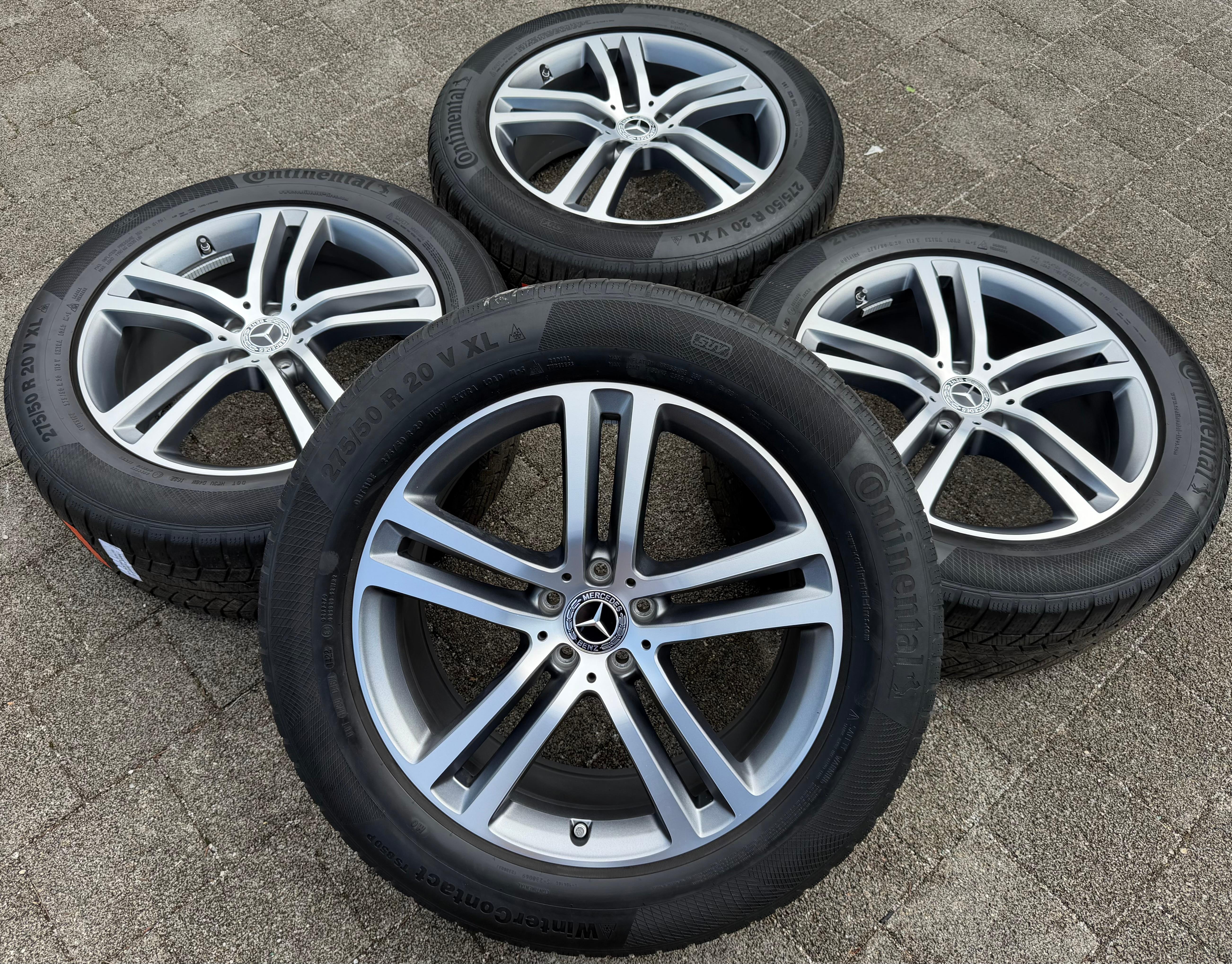 4 ORIGINAL 20" ALUFELGEN MERCEDES GLE V167 COUPE C167 A1674012400 A1674012500 FREIHAUS