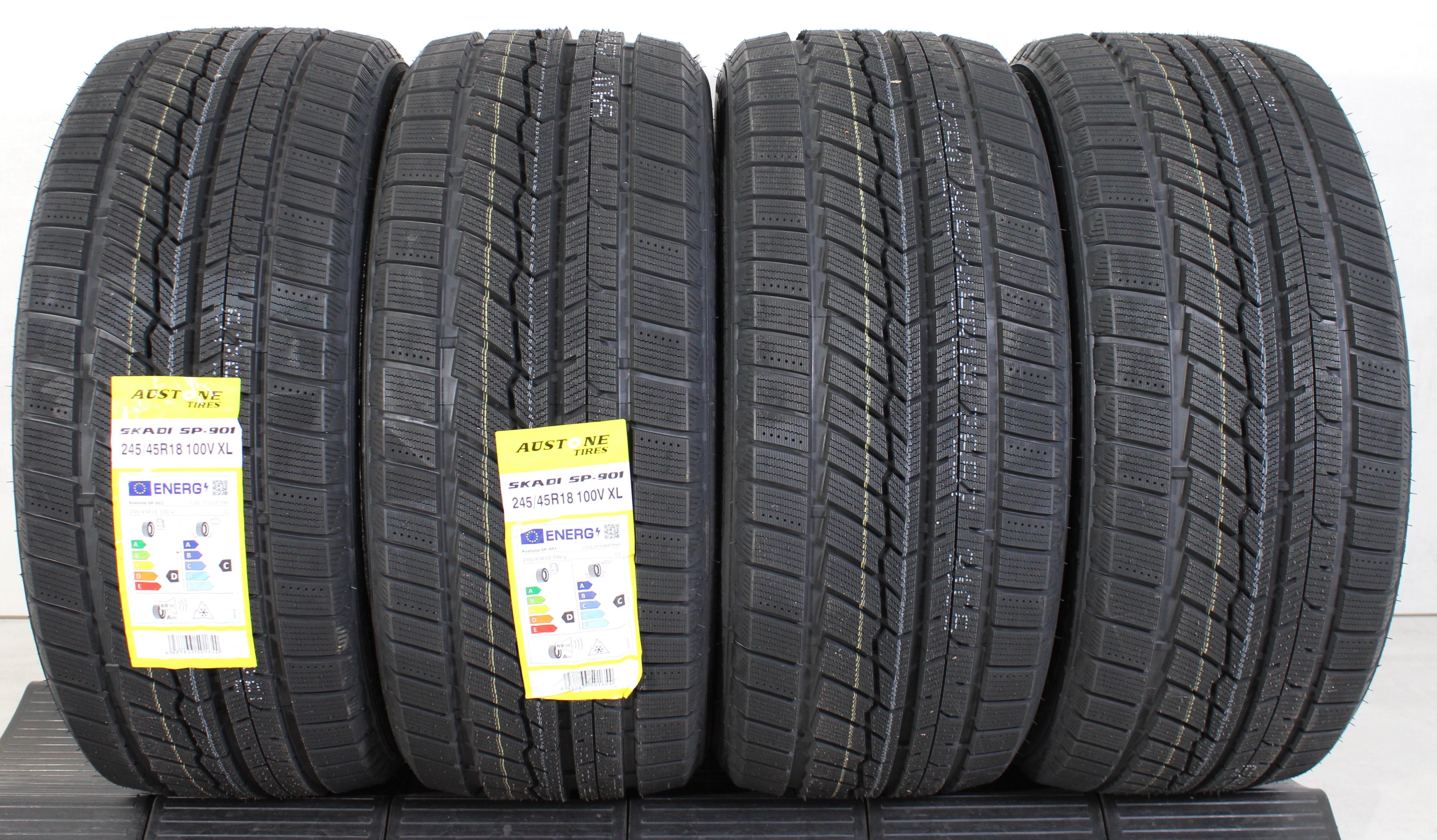 4 x 245/45R18 100V Winterreifen Austone Skadi SP-901 2023 XL