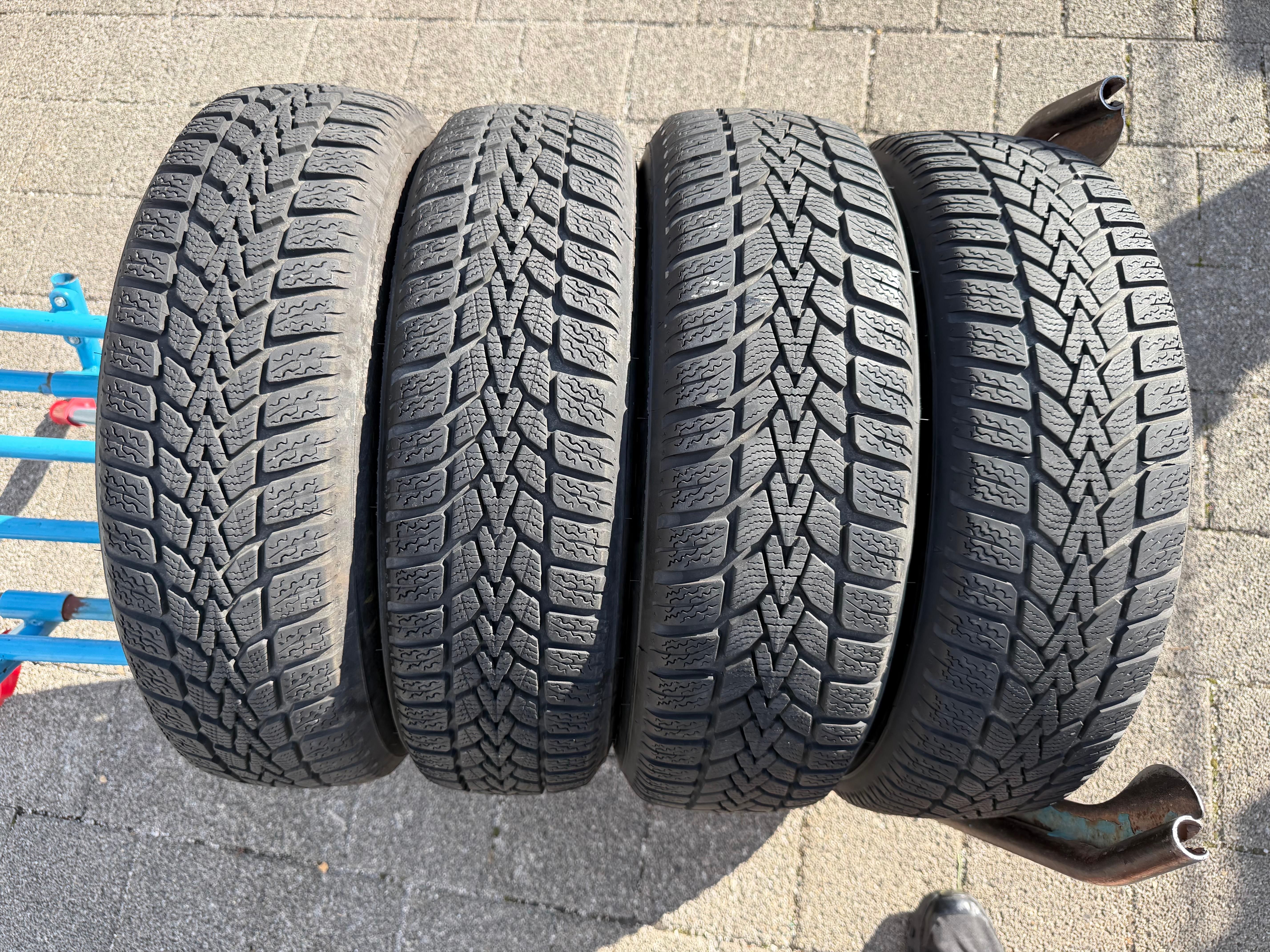 4 Original Winterräder Smart 453 165/65R15 81T 185/60R15 84T Dunlop RDKS