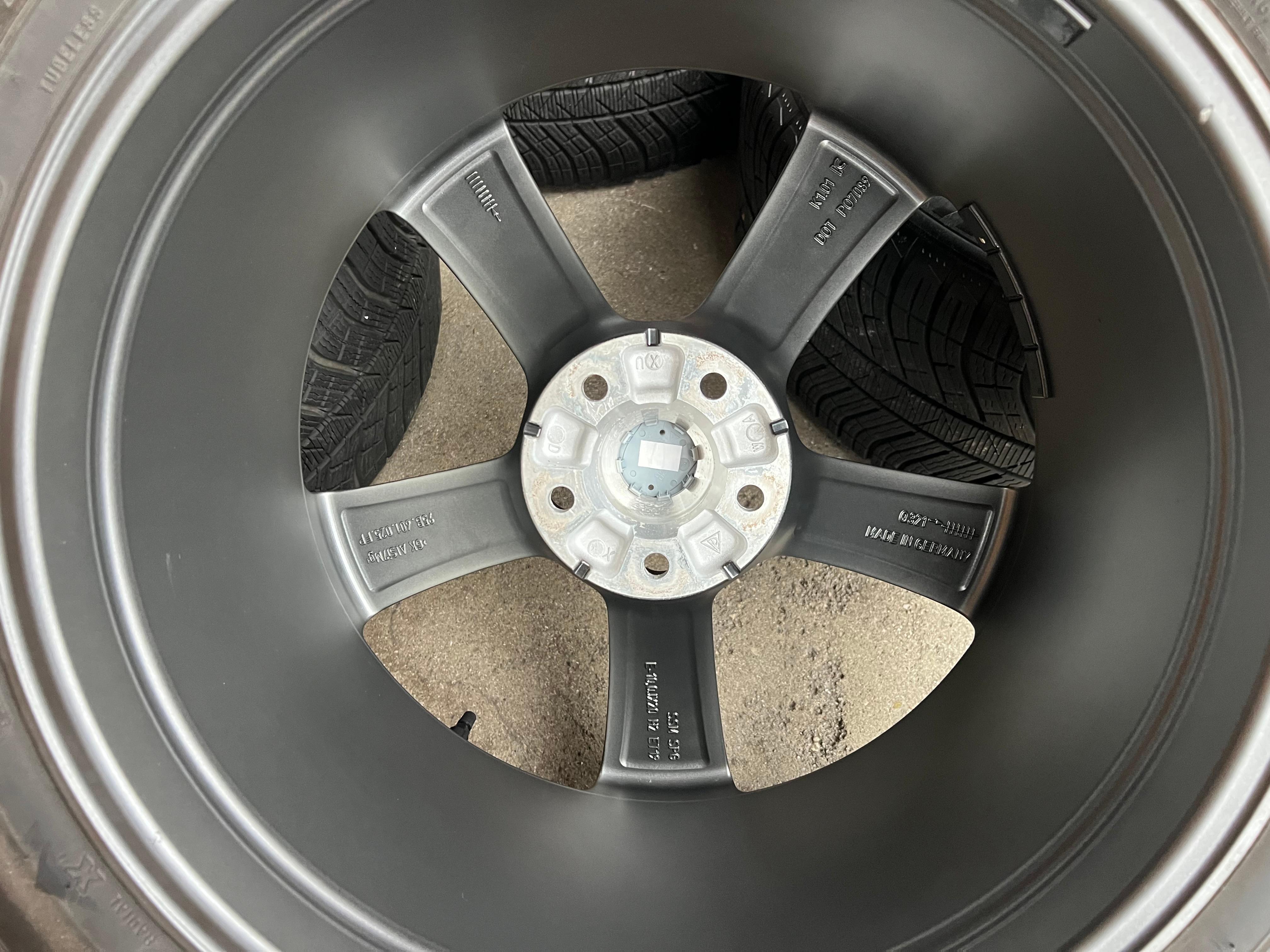 4 ORIGINAL 20" ALU WINTERRÄDER PORSCHE MACAN 265/45R20 104V 295/40R20 106V RDKS