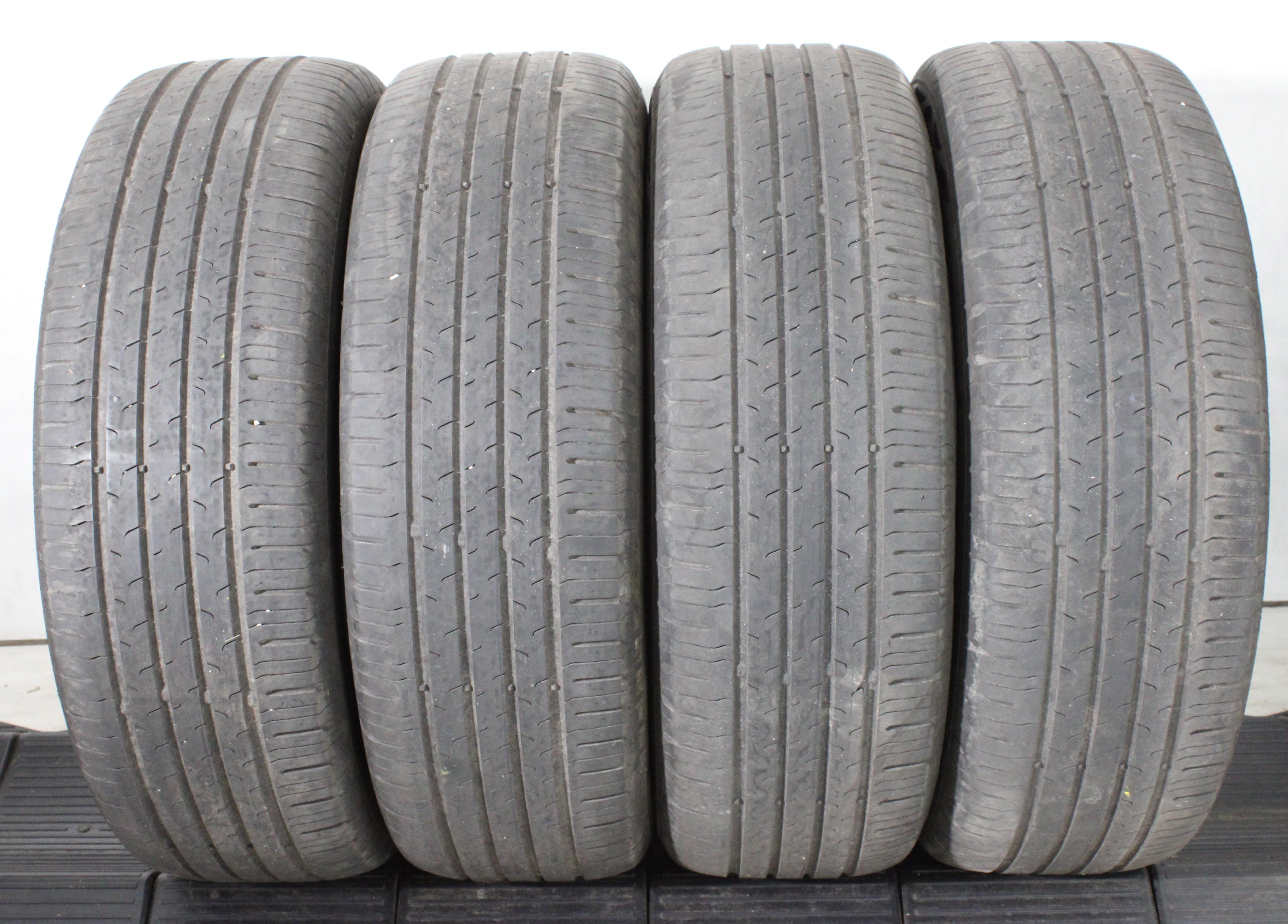 4 pneumatici estivi Continental Eco Contact 6 205/60R16 92H, 1x3,5-4 mm/3x4 mm, 2021
