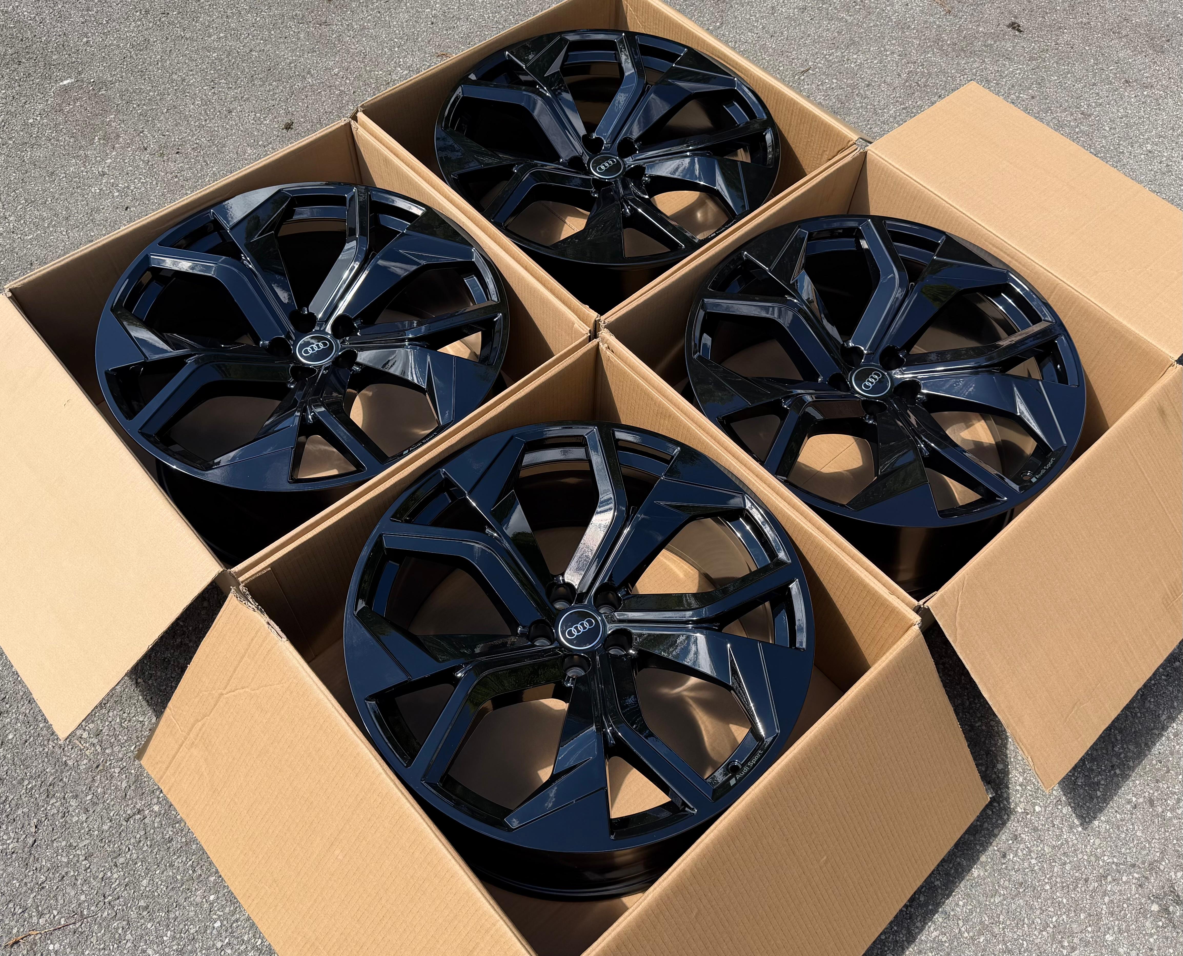 4 llantas de aluminio originales de 23" para Audi RSQ8 4M 4M8601025AP 10,5x23 ET18 23 pulgadas