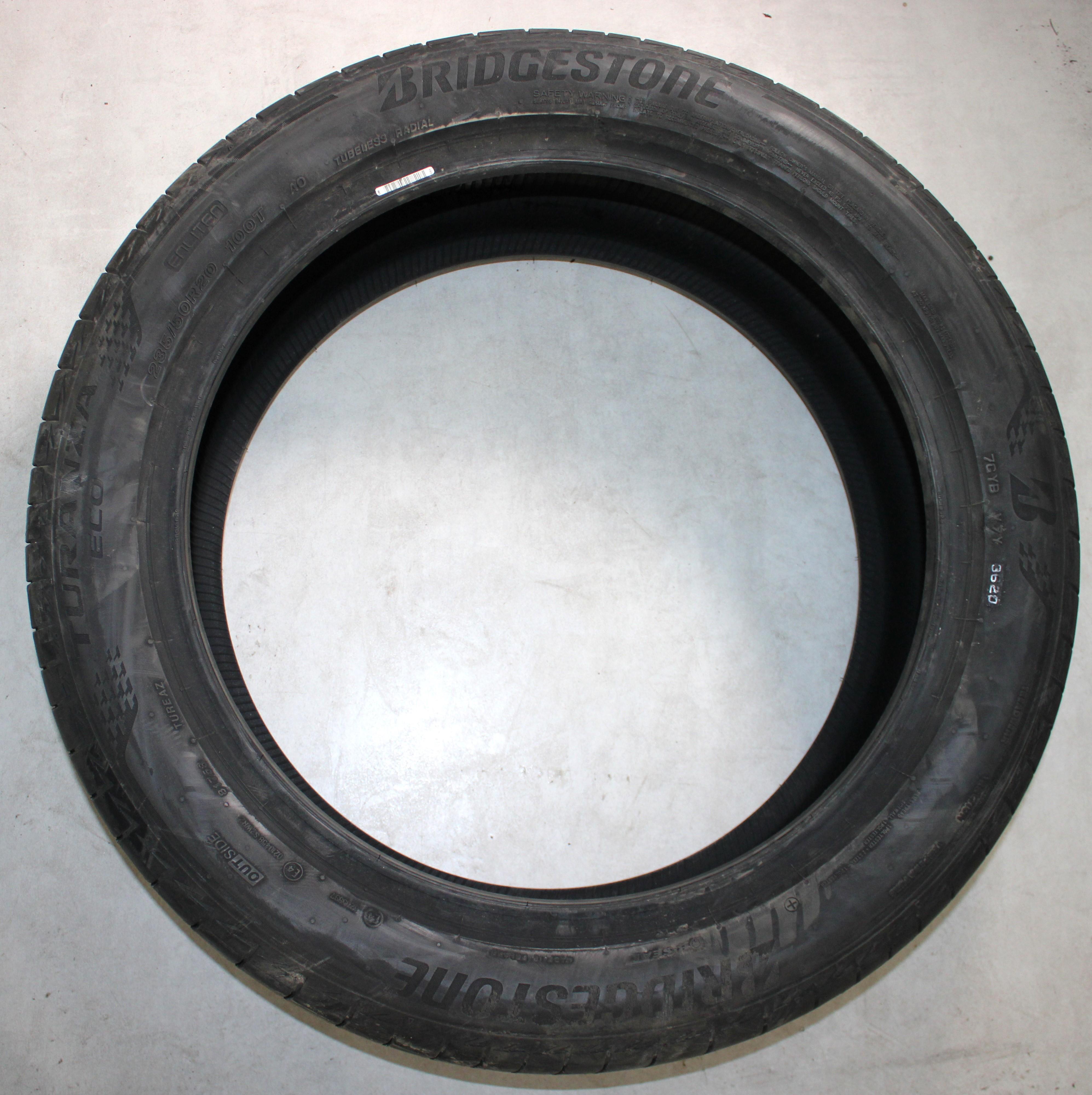 2 x 235/50R20 100T Sommerreifen Bridgestone Turanza Eco AO Volles Profil 2020 Seal