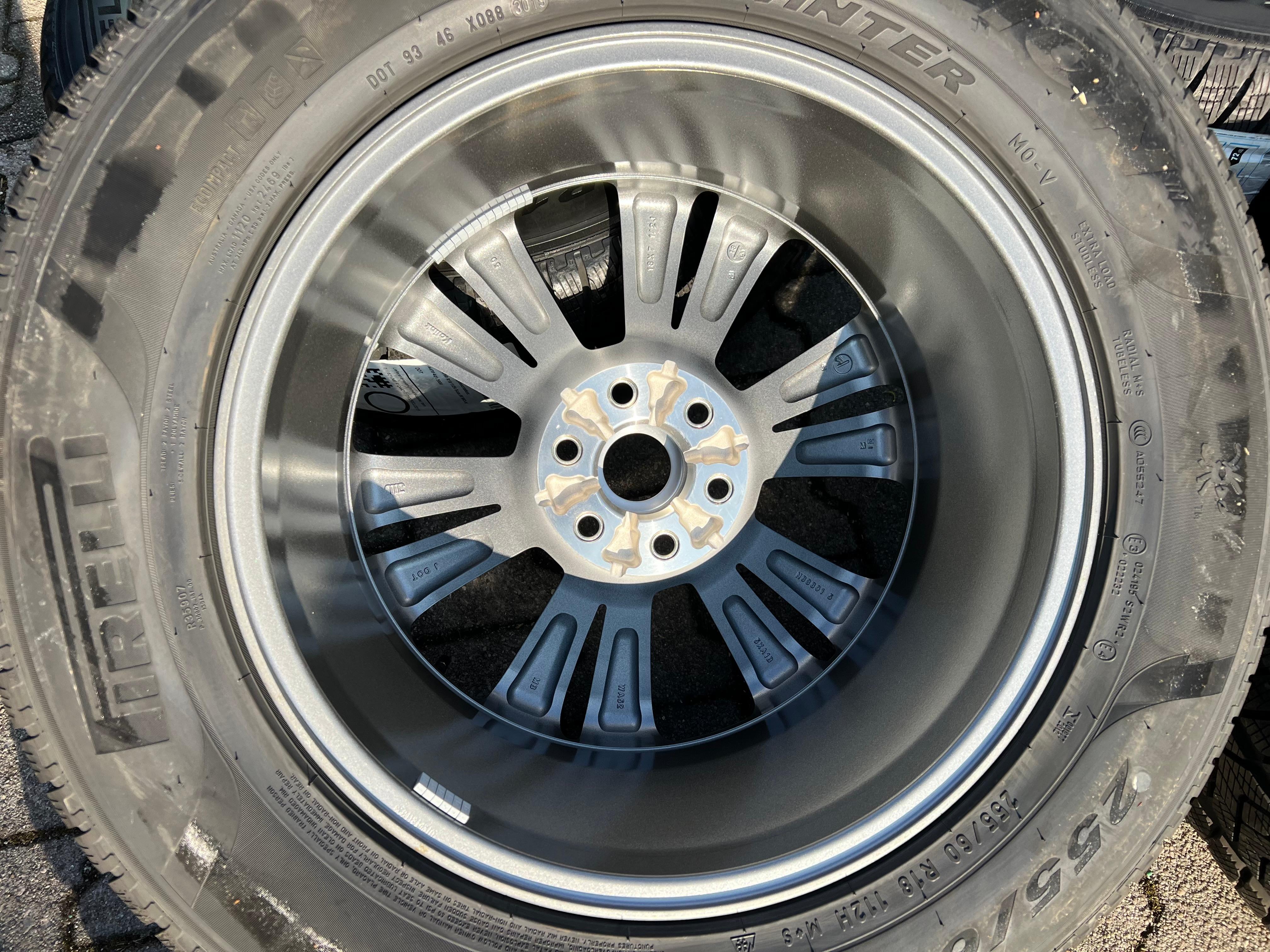 4 CERCHI INVERNALI ORIGINALI IN ALLUMINIO 18" MERCEDES X-CLASS 470 255/60R18 112H RDKS CONSEGNA GRATUITA