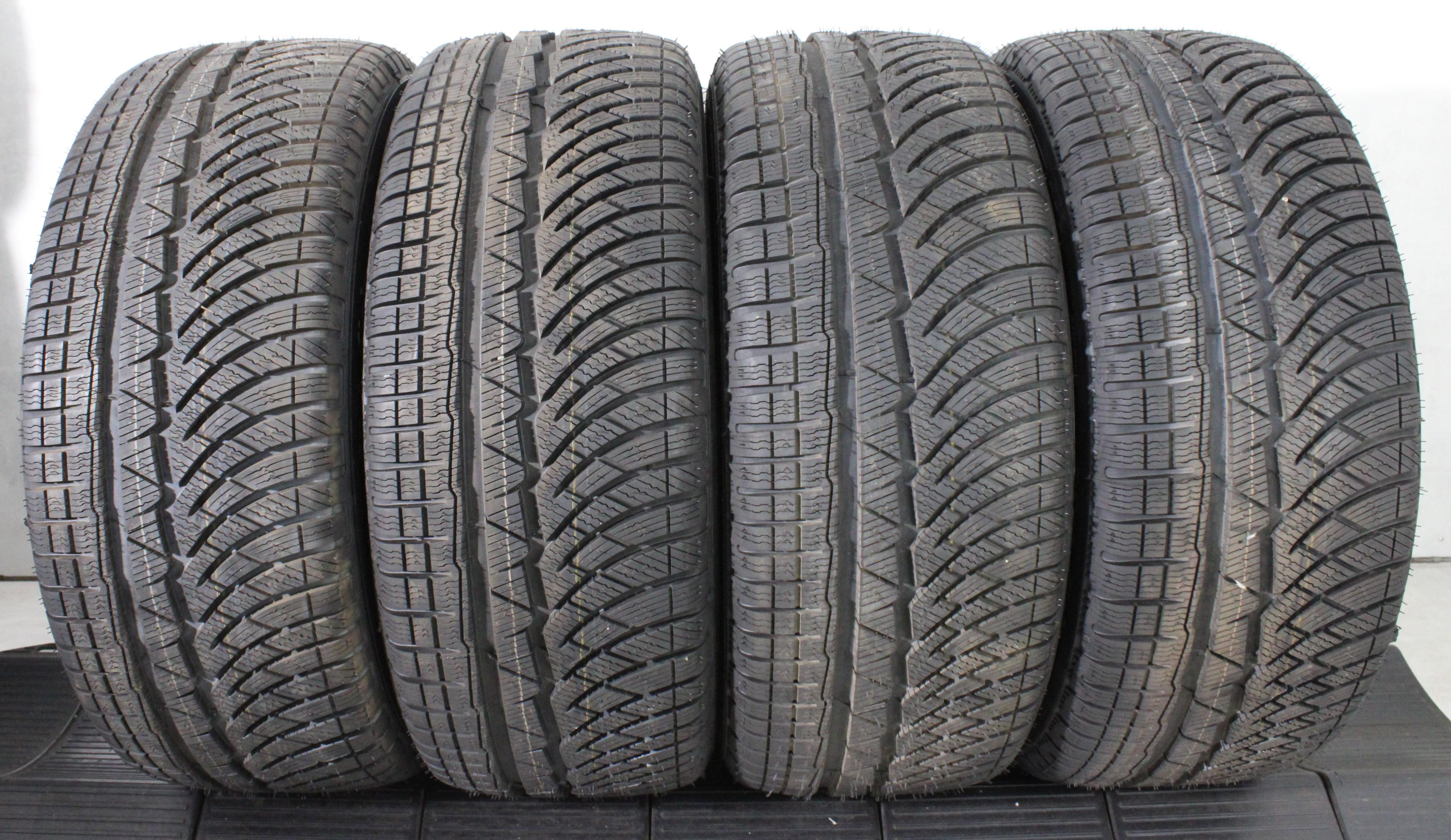 4 x 245/45R18 100V Winterreifen Michelin Pilot Alpin PA4 AO Volles Profil 2018 XL