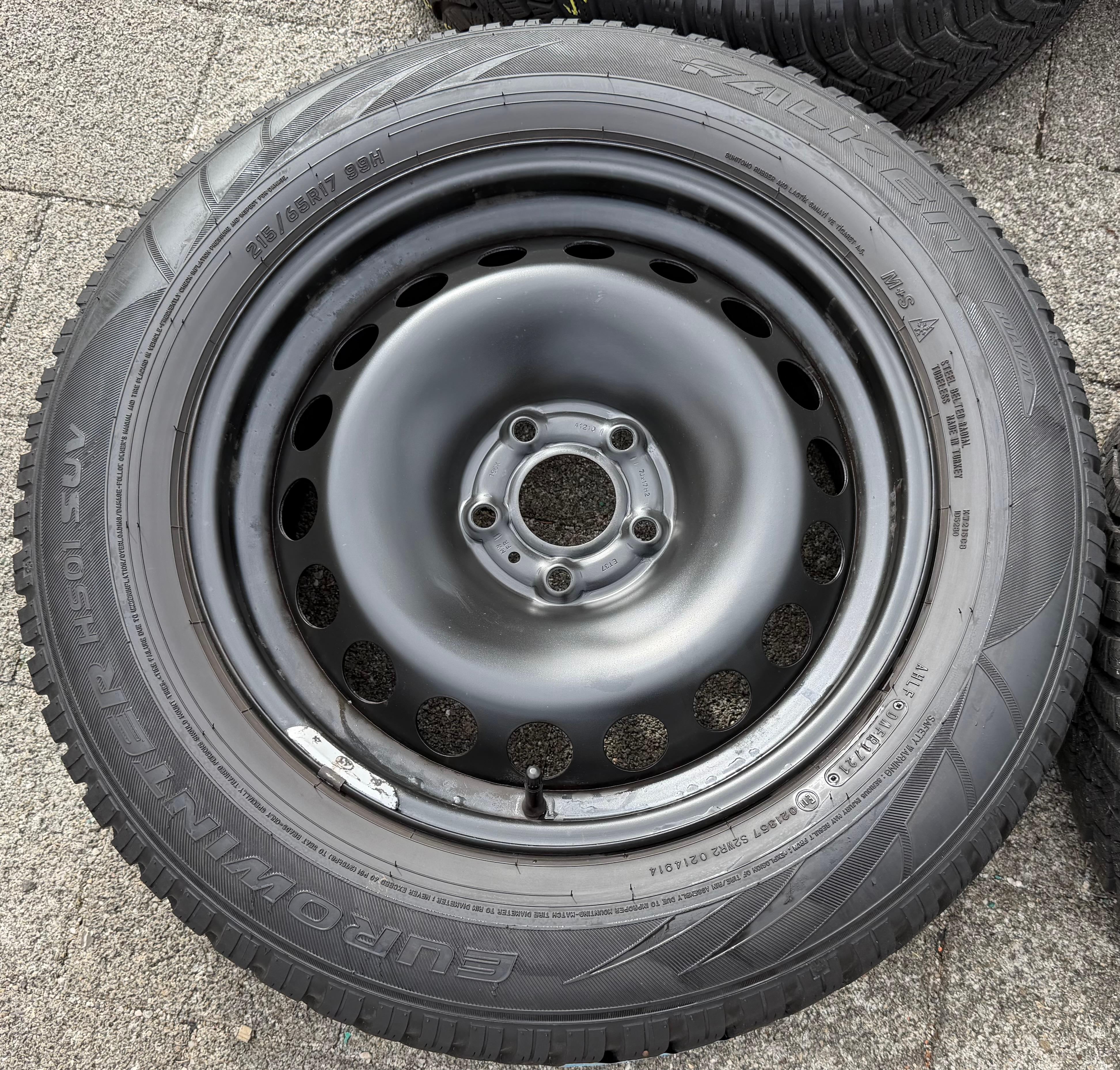 4 Winterräder Nissan Qashqai III J12 Renault Austral 215/65R17 99H RDKS Falken