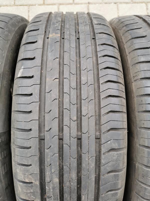 4 x 215/60R17 96H Sommerreifen Continental Eco Contact 5 2x 6,5-7mm und 2x 5-6mm 2018