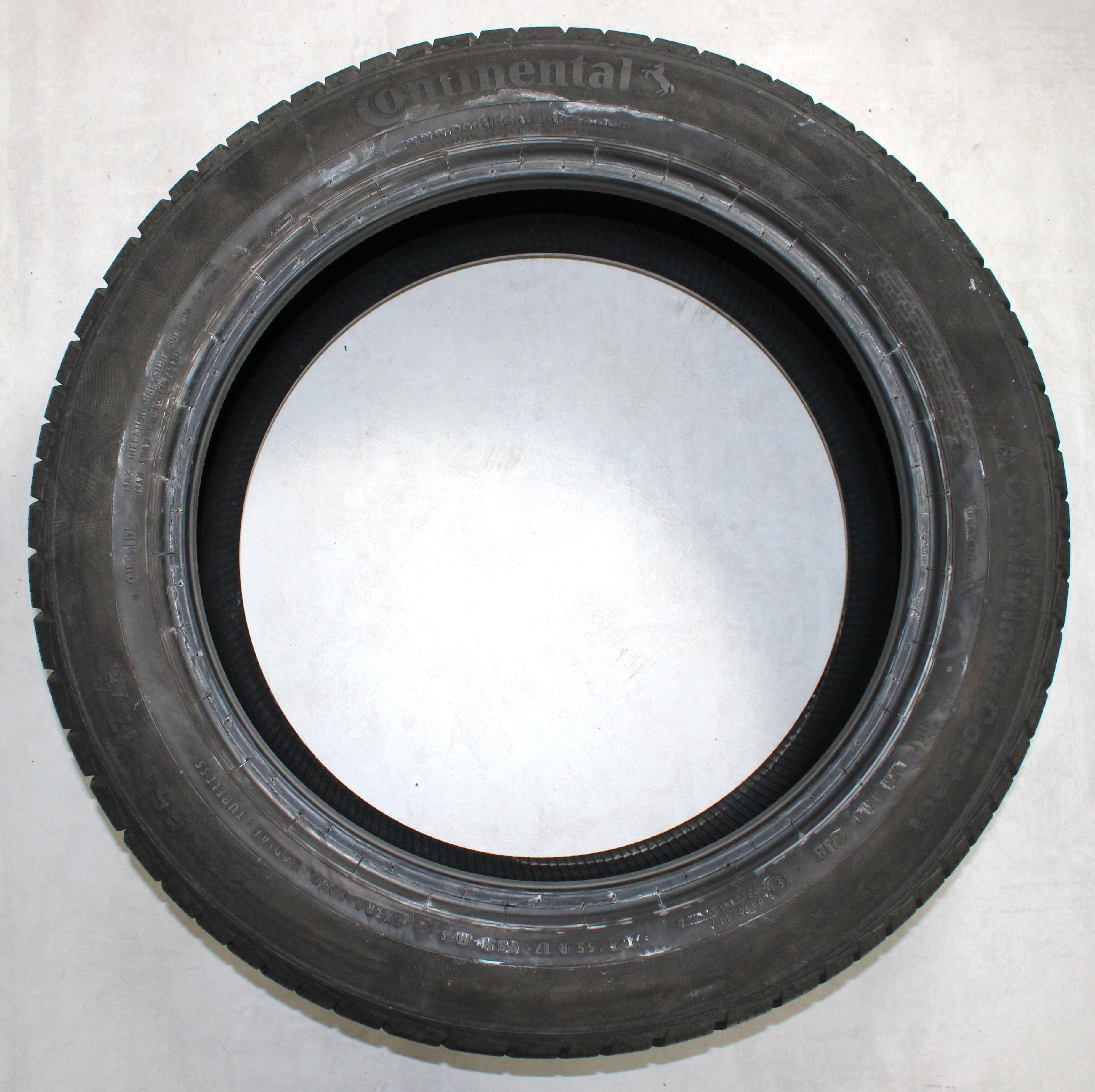 1 x 205/55R17 95H pneus d'hiver Continental Winter Contact TS830P Runflat 7,5-8mm 2018 *