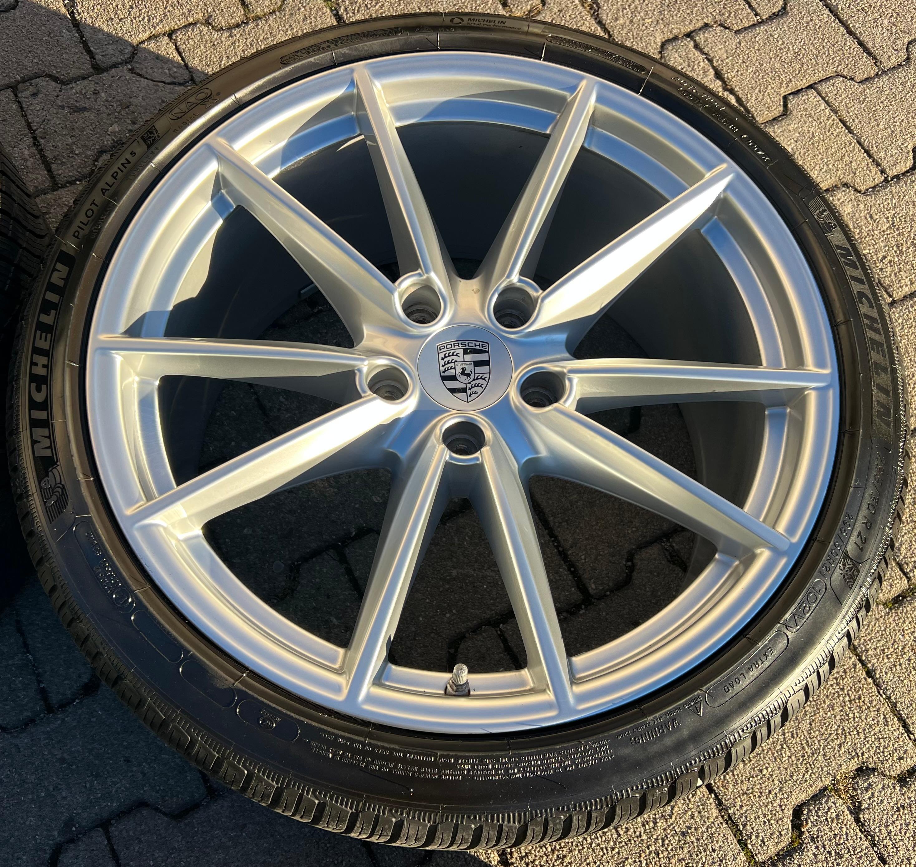 4 ORIGINAL 20" 21" ALU WINTERRÄDER PORSCHE 911 992 992601025C 992601025D 2024 RDKS