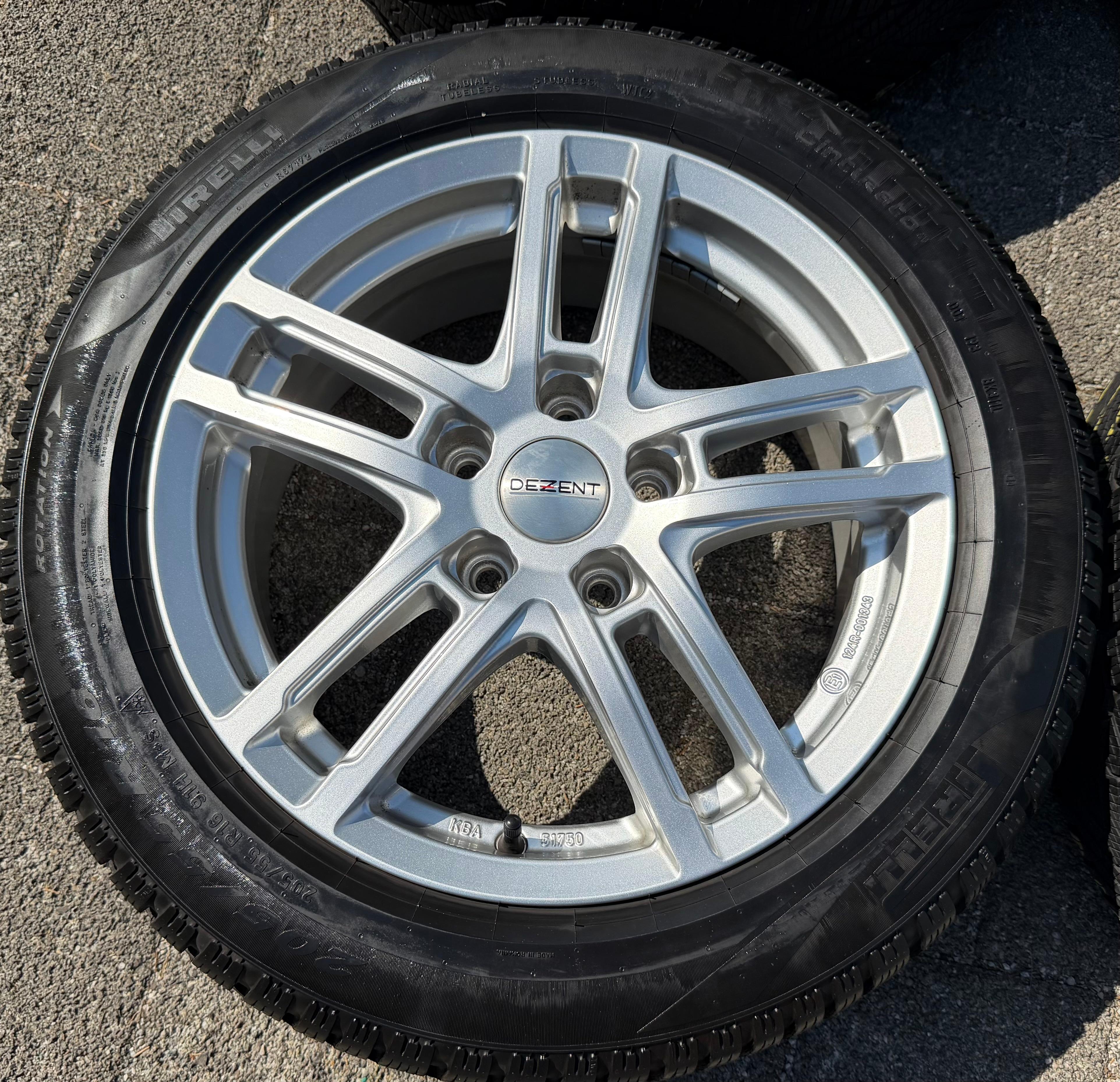 Alu Winterräder Audi A3 Seat Leon Skoda Octavia VW Caddy Golf 7 8 Passat Touran