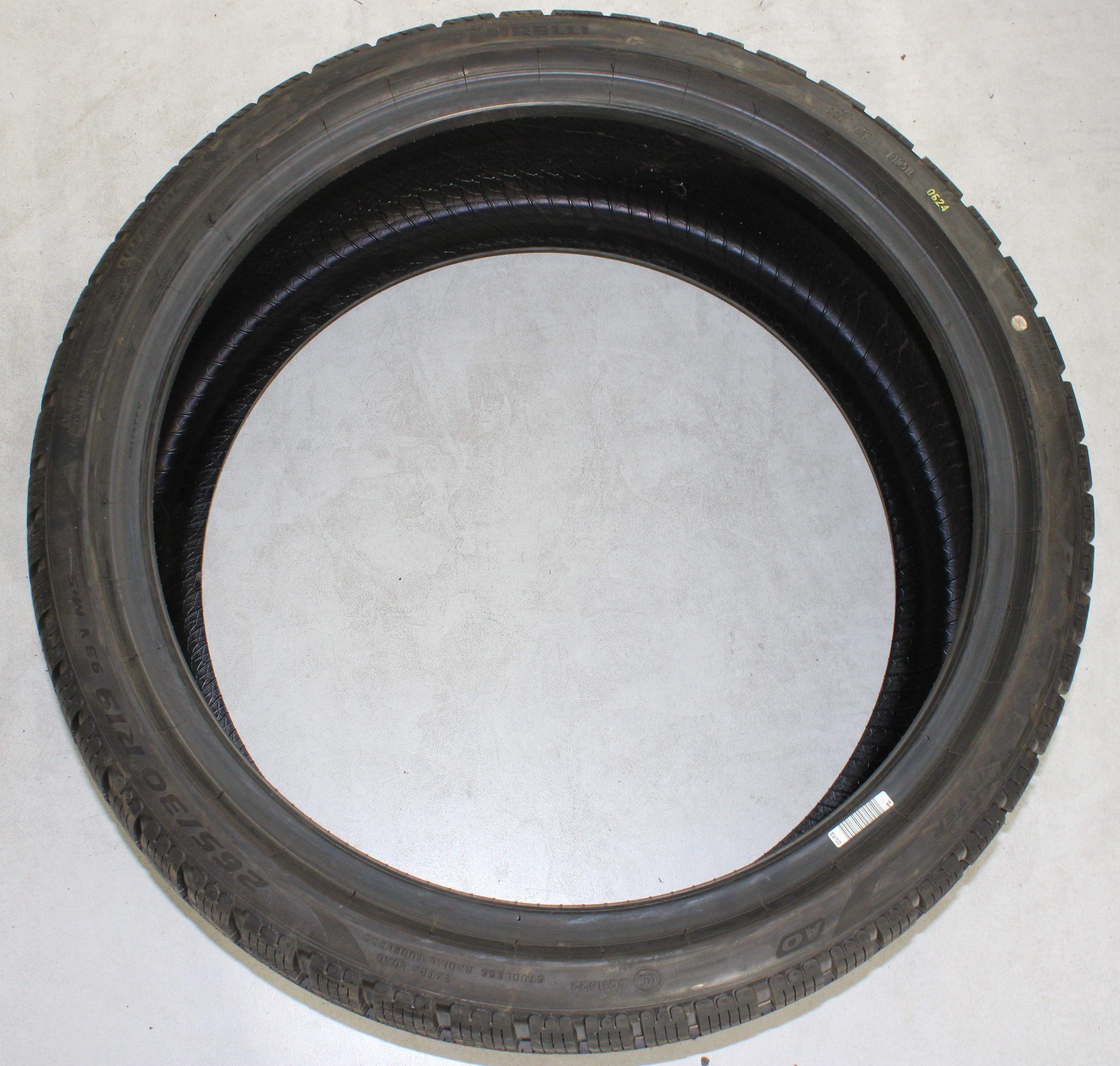 1 x 265/30R19 93V Winterreifen Pirelli Pzero Winter AO Volles Profil 2024 NEU