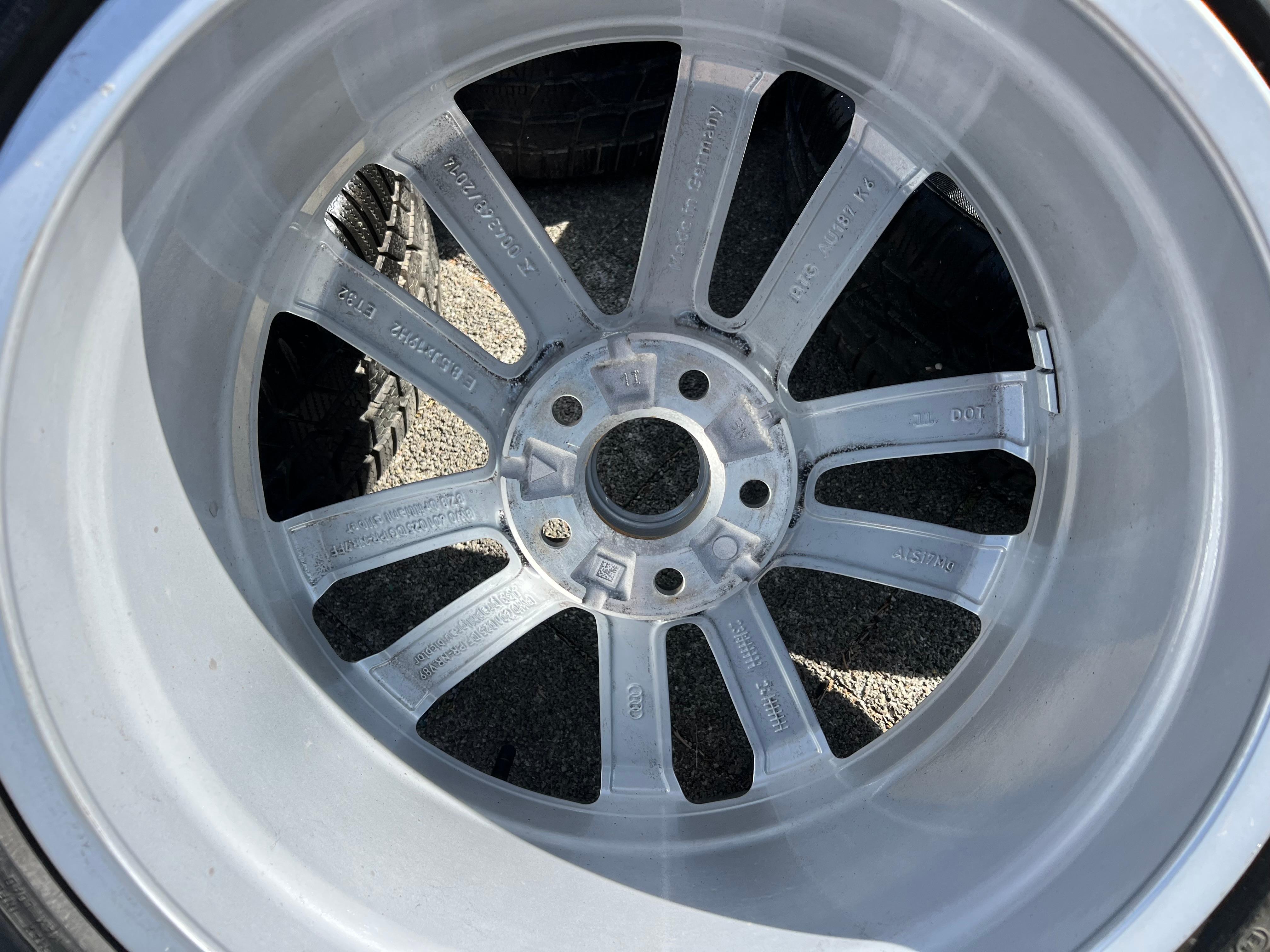 4 RUEDAS DE INVIERNO ORIGINALES DE ALEACIÓN DE 19" PARA AUDI A5 S5 8W F53 F57 255/35R19 96V 8W0601025DG