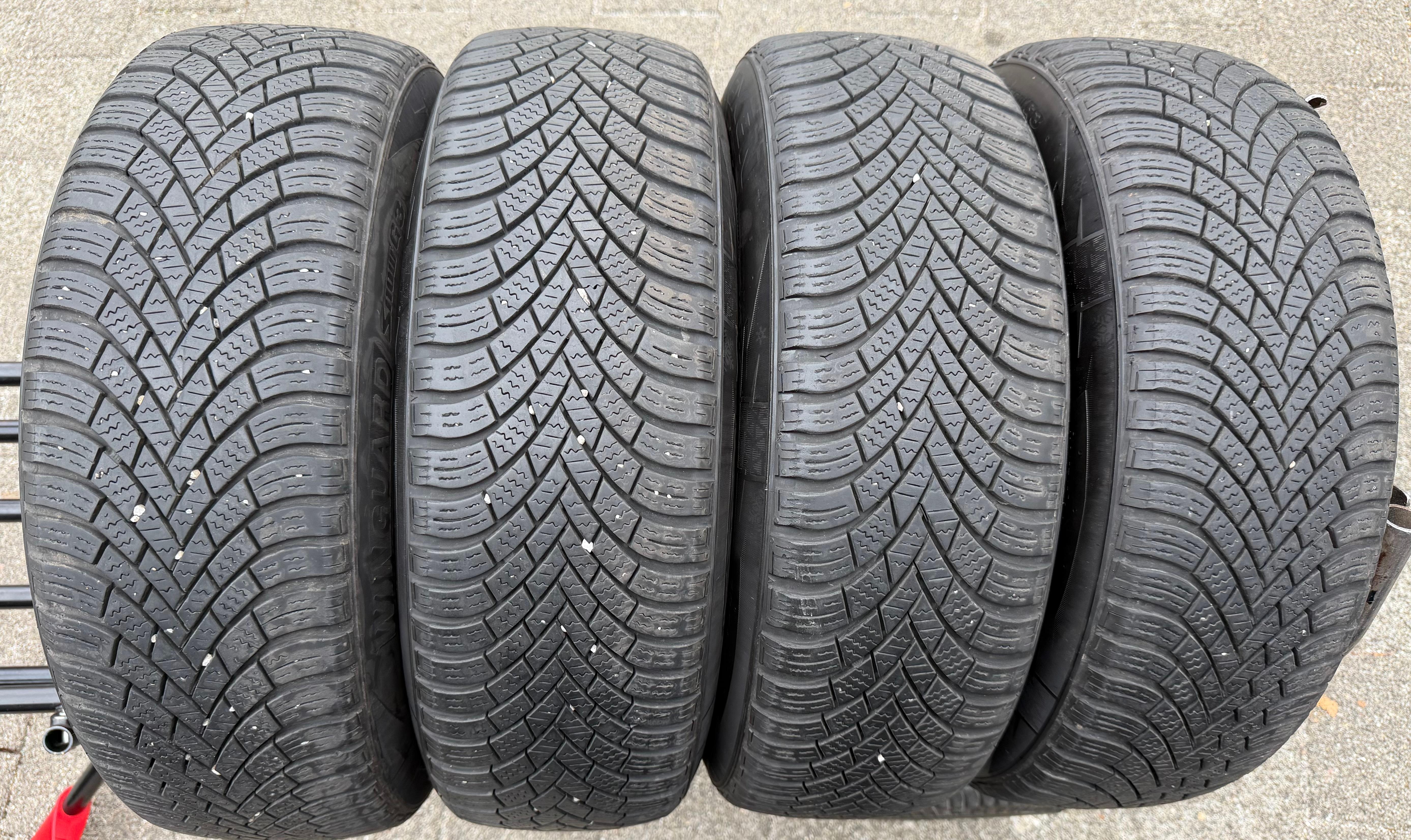 4 roues hiver en aluminium Audi A1 8X Seat Toledo Rapid Skoda Fabia VW Polo 6R 185/60R15