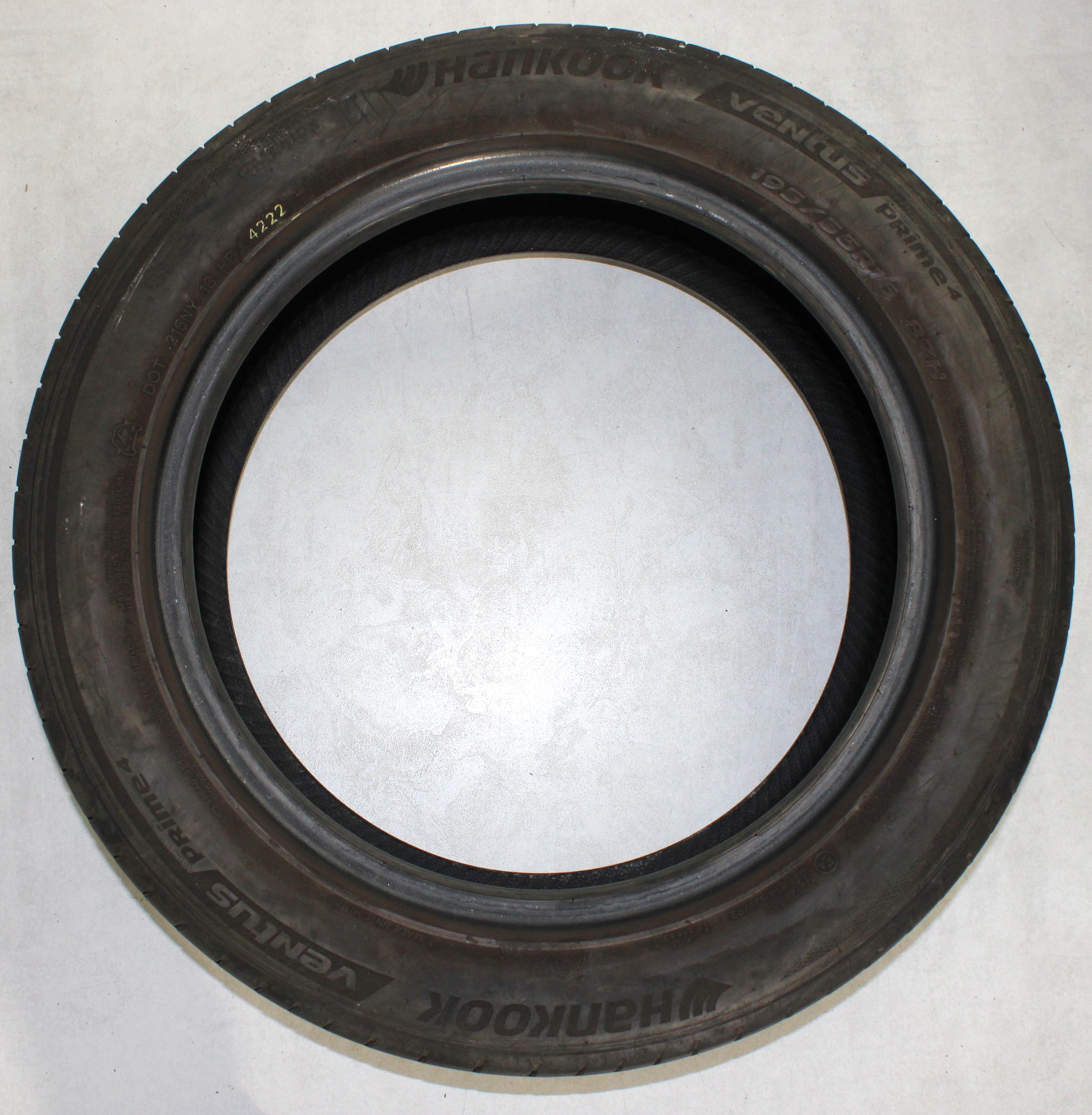 2 x 195/55R16 87H Sommerreifen Hankook Ventus Prime 4 5-5,5mm 2022