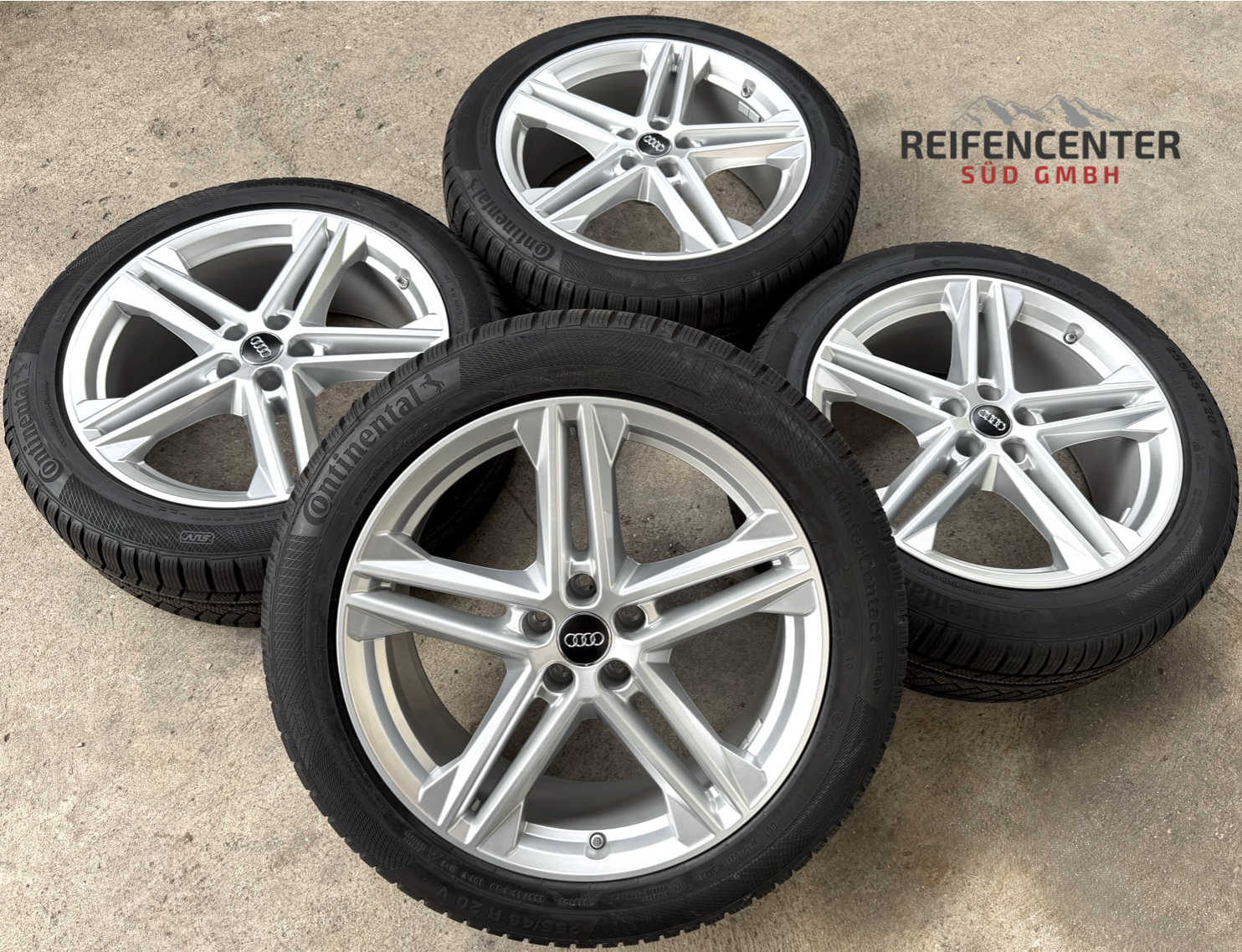 4 Original 20" Alu Winterräder AUDI Q5 SQ5 FY 80A601025L 255/45R20 101N Continental NEU