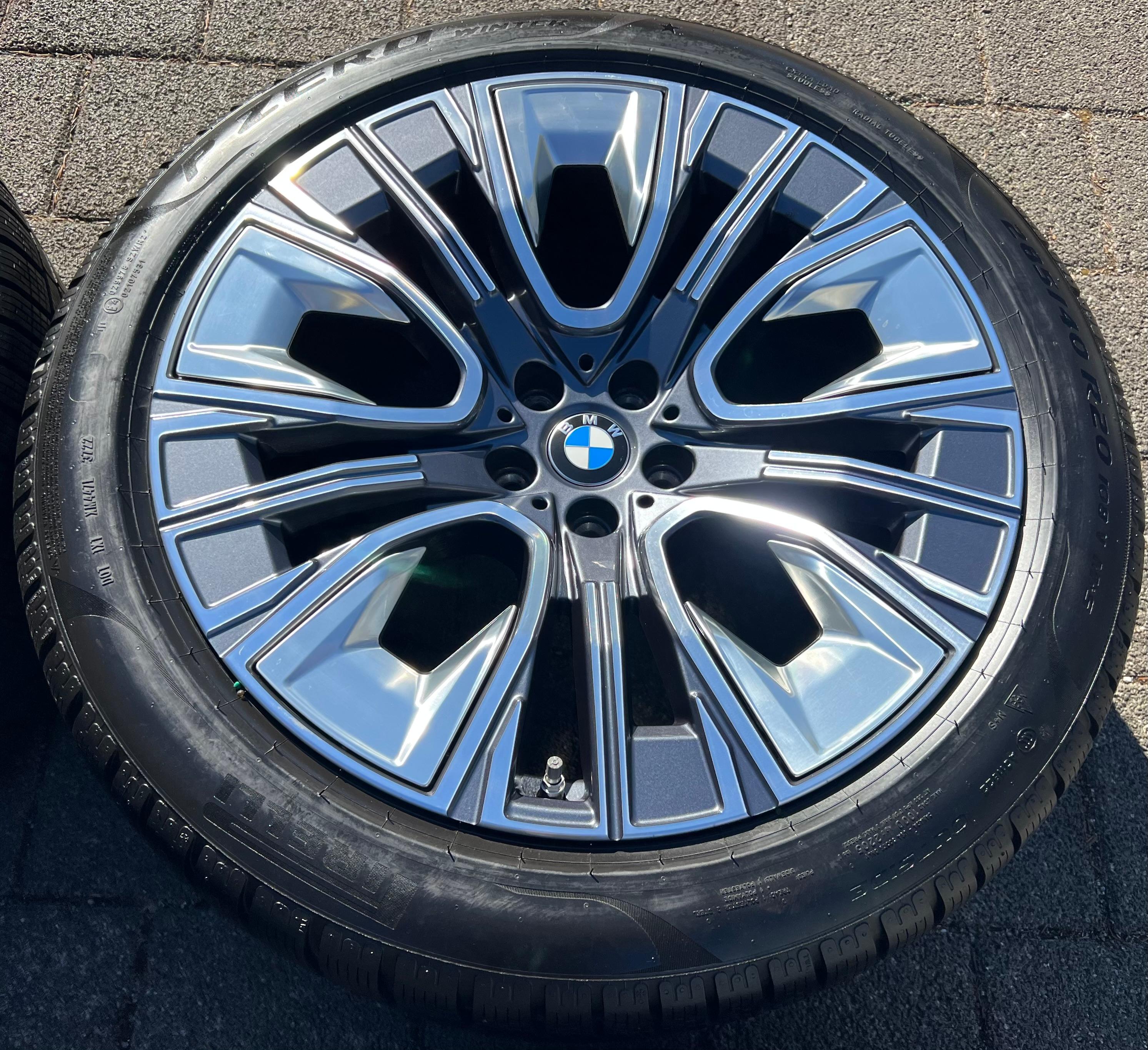 4 ORIGINAL 20" ALU WINTERRÄDER BMW 7ER REIHE i7 G70 X3 G45 STYLING 906 RDK