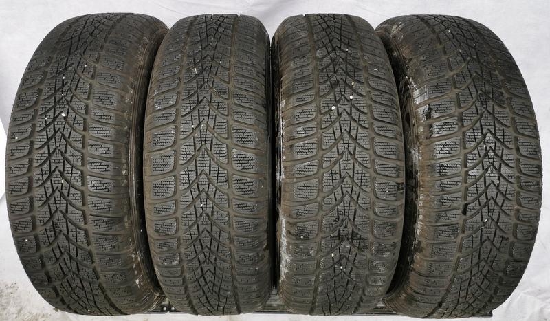 4 x 205/65R15 94H Winterreifen Dunlop Winter Sport 4D 2x 7mm und 2x 6,5mm 2013
