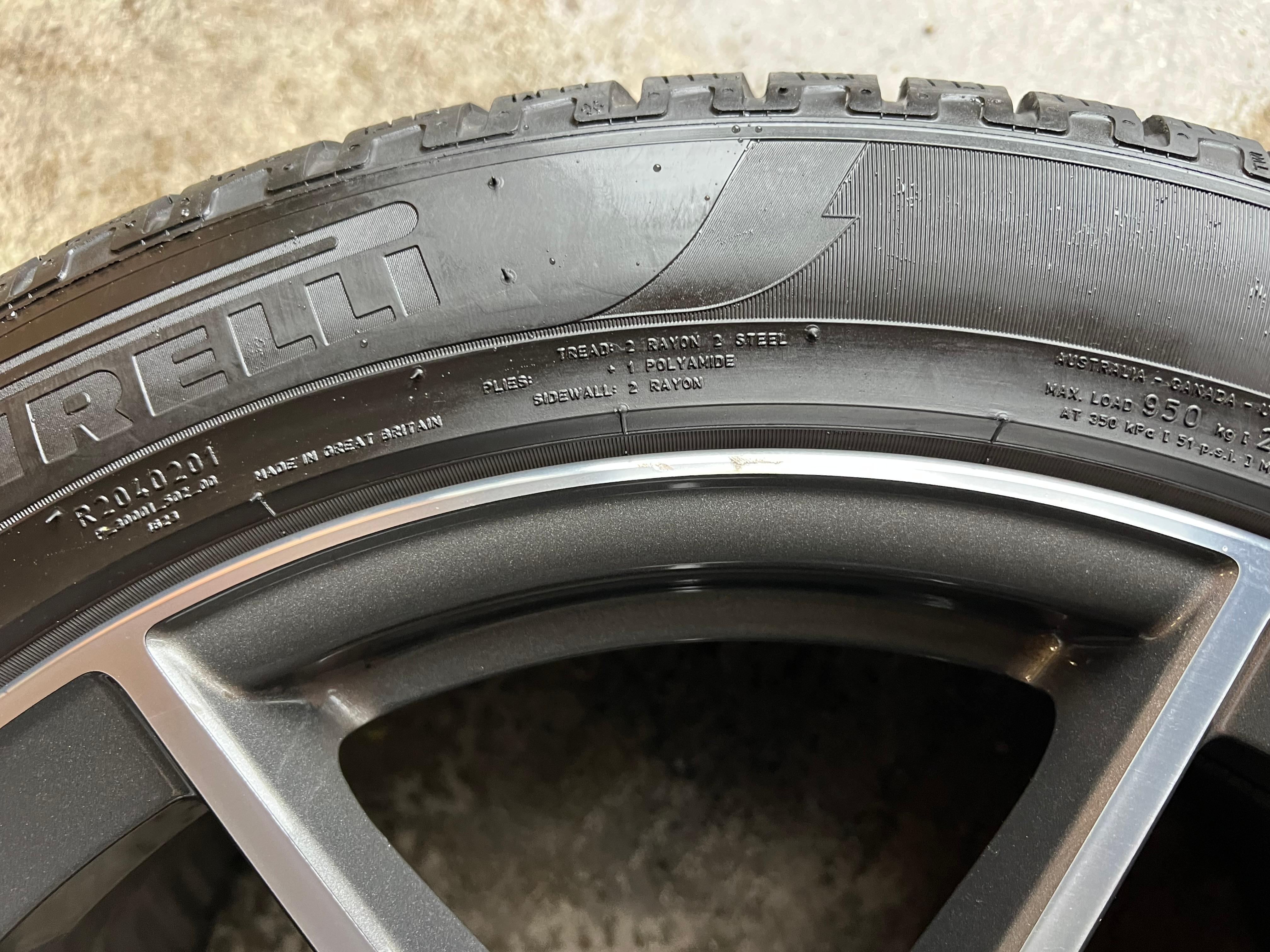 4 ORIGINAL 20" ALU WINTERRÄDER PORSCHE MACAN 265/45R20 104V 295/40R20 106V RDKS