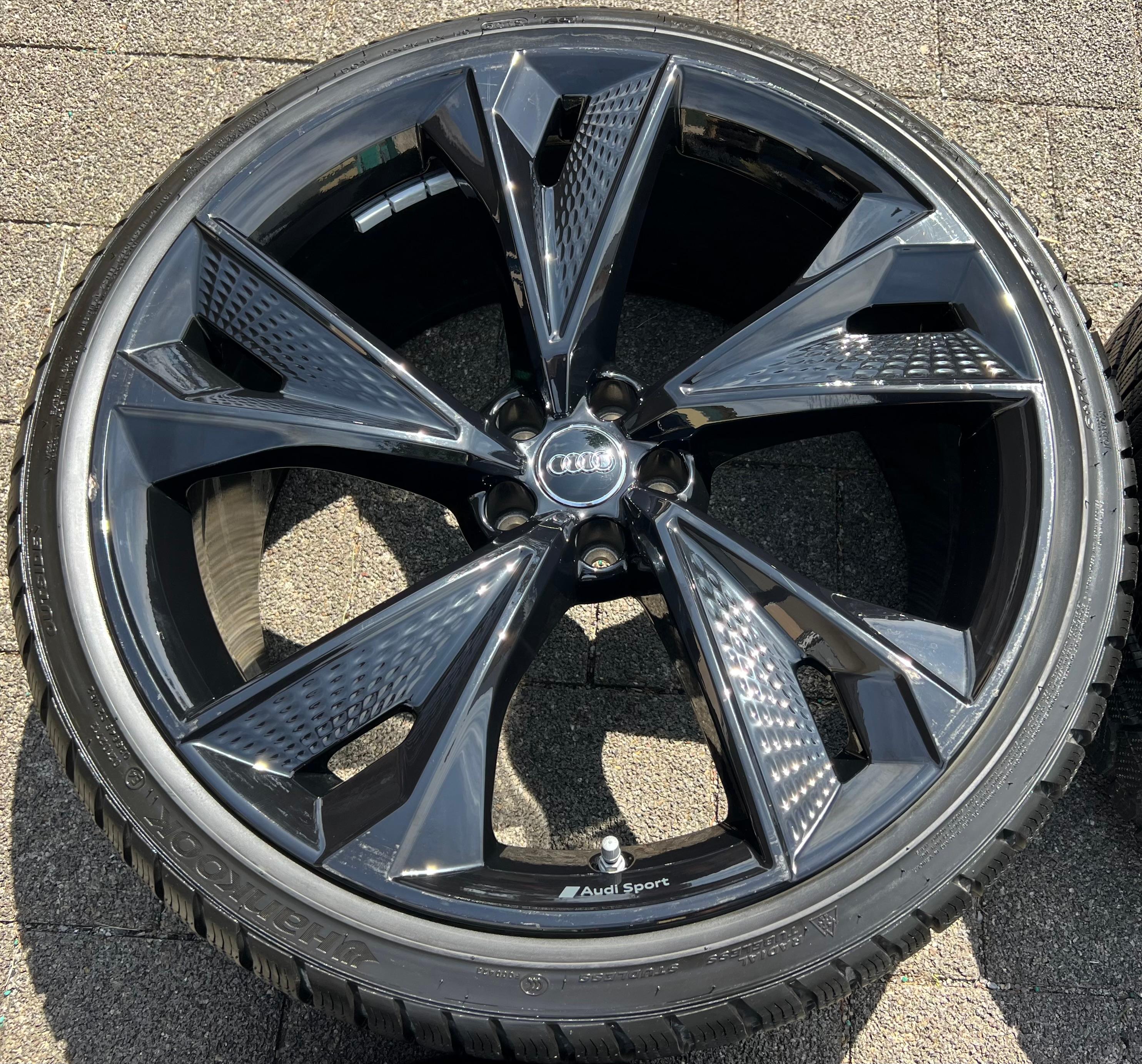 4 ORIGINAL 22" ALU WINTERRÄDER AUDI RS6 4K RS7 4K0601025DG 285/30R22 101W HANKOOK