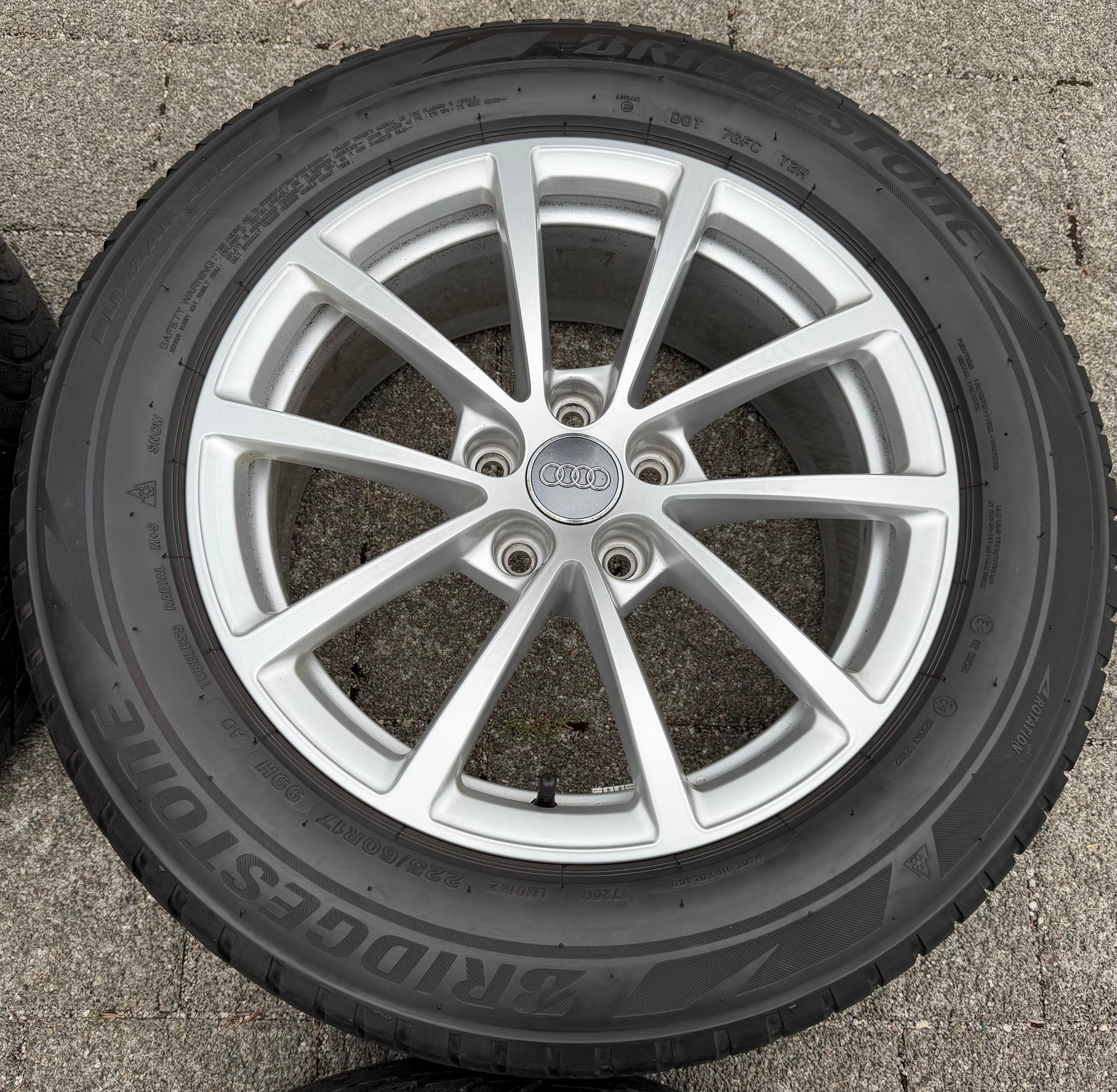 4 ORIGINAL 17" ALUFELGEN FELGEN AUDI A6 + AVANT 4K F2 C8 4K0601025 7,5x17 ET36