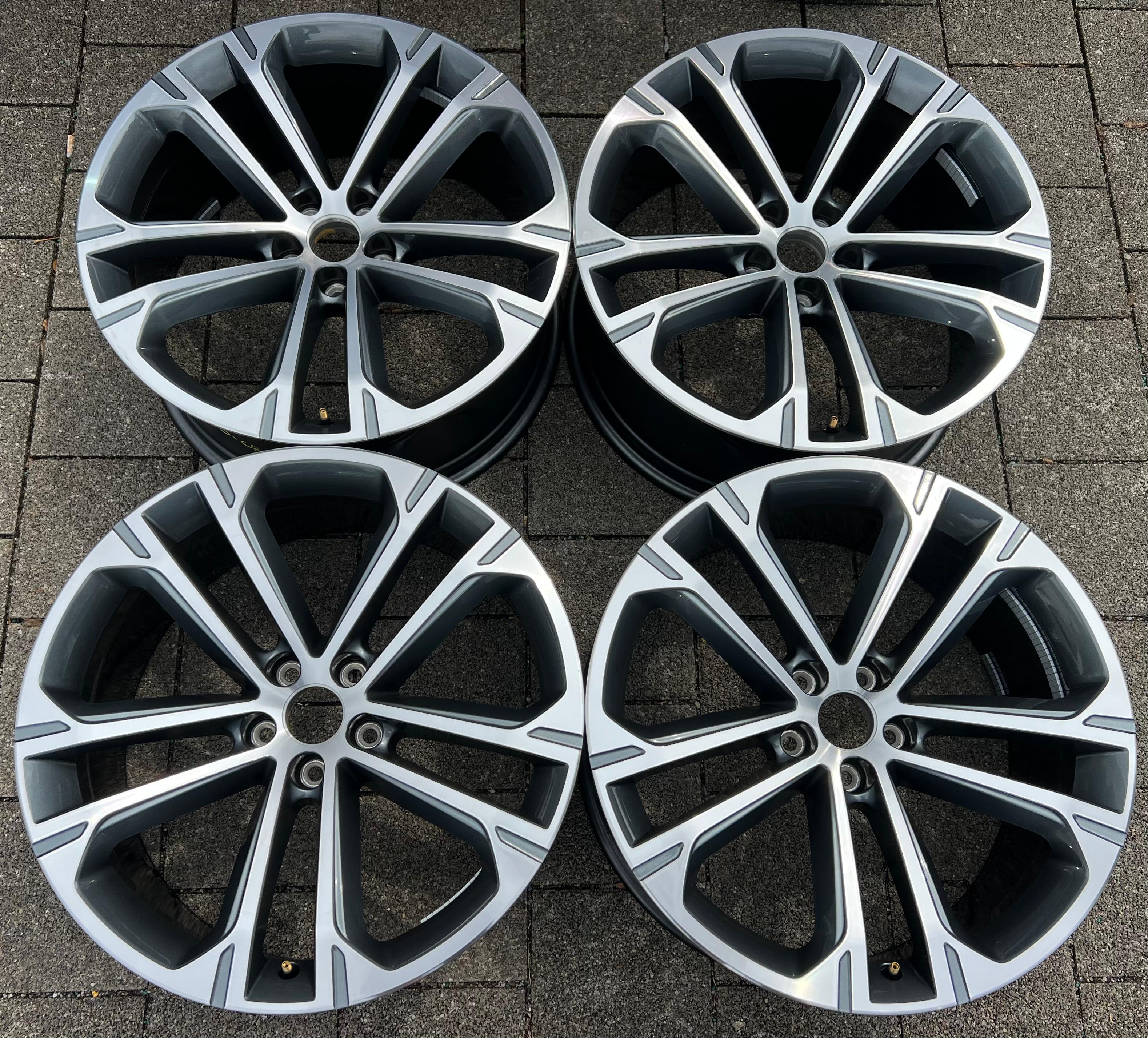 4 ORIGINAL 20" ALUFELGEN FELGEN AUDI Q7 SQ7 4M 9x20 ET28 4M0601025EA FREIHAUS