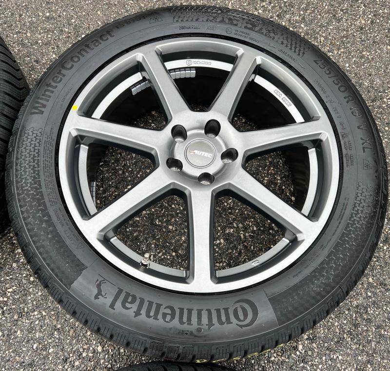 4 ROUES D'HIVER ALU 19" AUDI Q4 FZ SKODA ENYAQ NY VW ID.4 ID4 E2 CONTINENTAL 2022