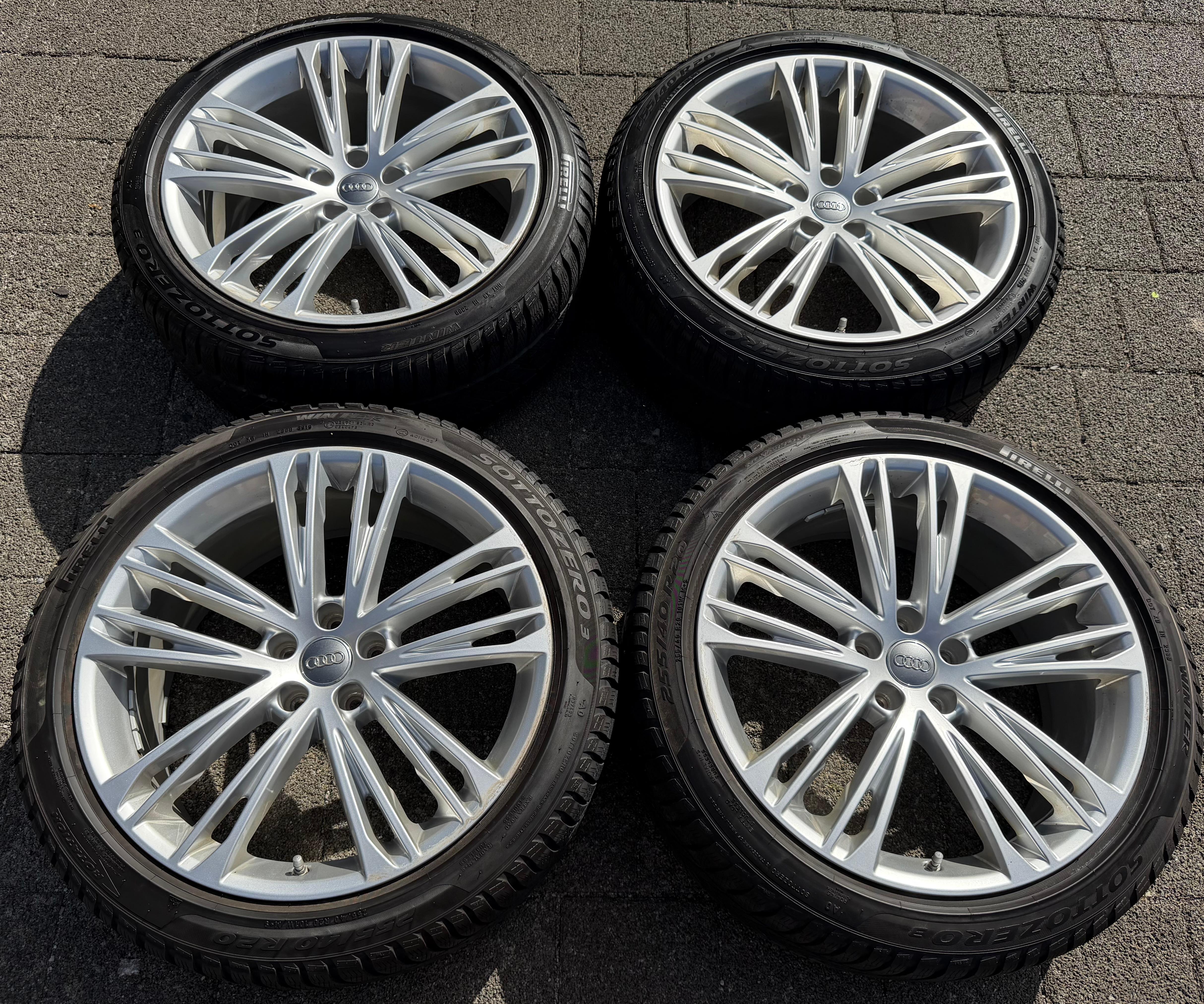 4 ORIGINAL 20" ALU WINTERRÄDER AUDI A7 4K 4K8601025F 255/40R20 101W RDKS FREIHAUS