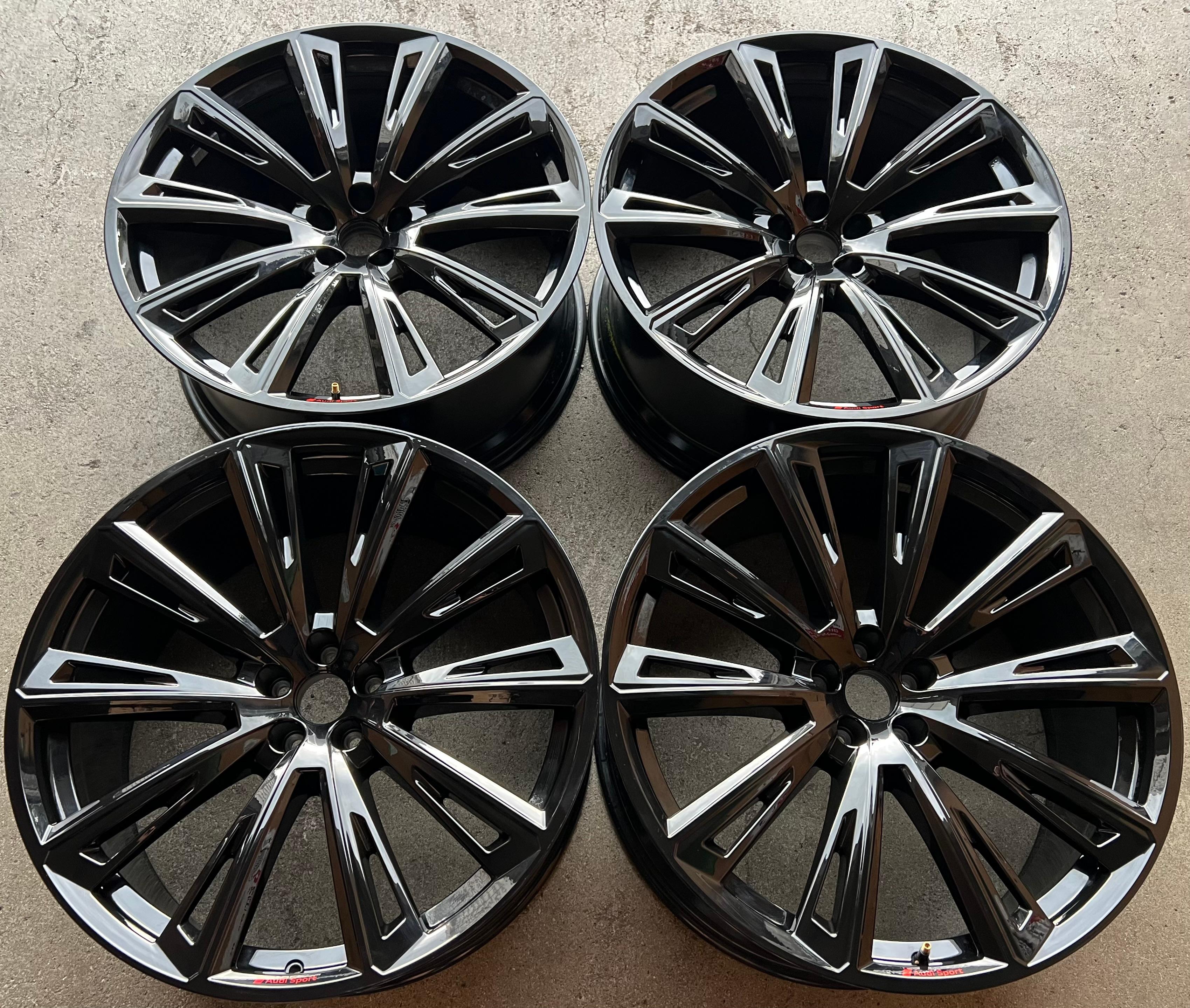 4 ORIGINAL 23" ALUFELGEN AUDI Q8 4M8601025R 10x23 ET15 FELGEN FREIHAUS