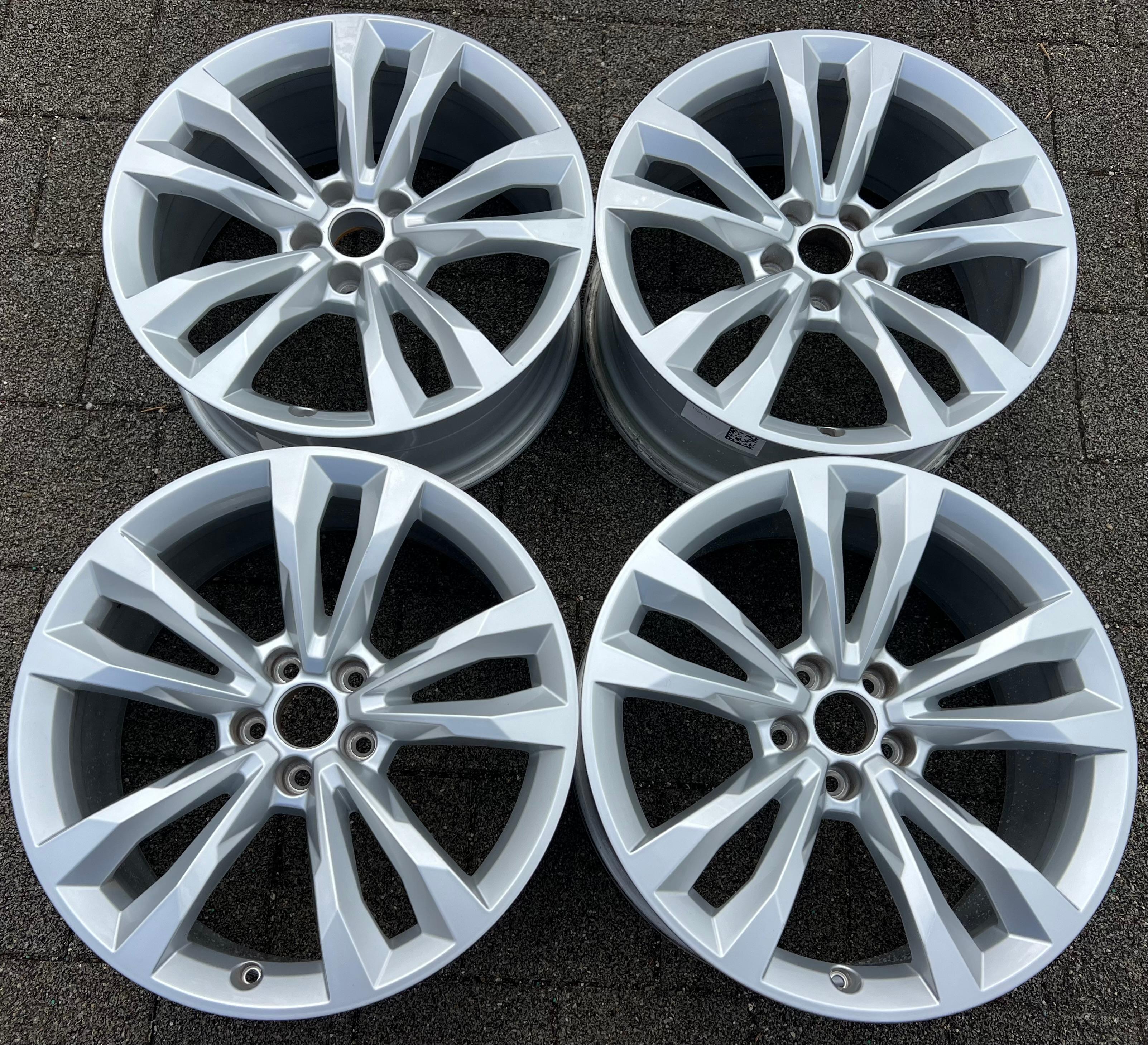 4 jantes alu d'origine 19" AUDI Q7 4M 4M0601025CH 8,5x19 ET28, livraison gratuite