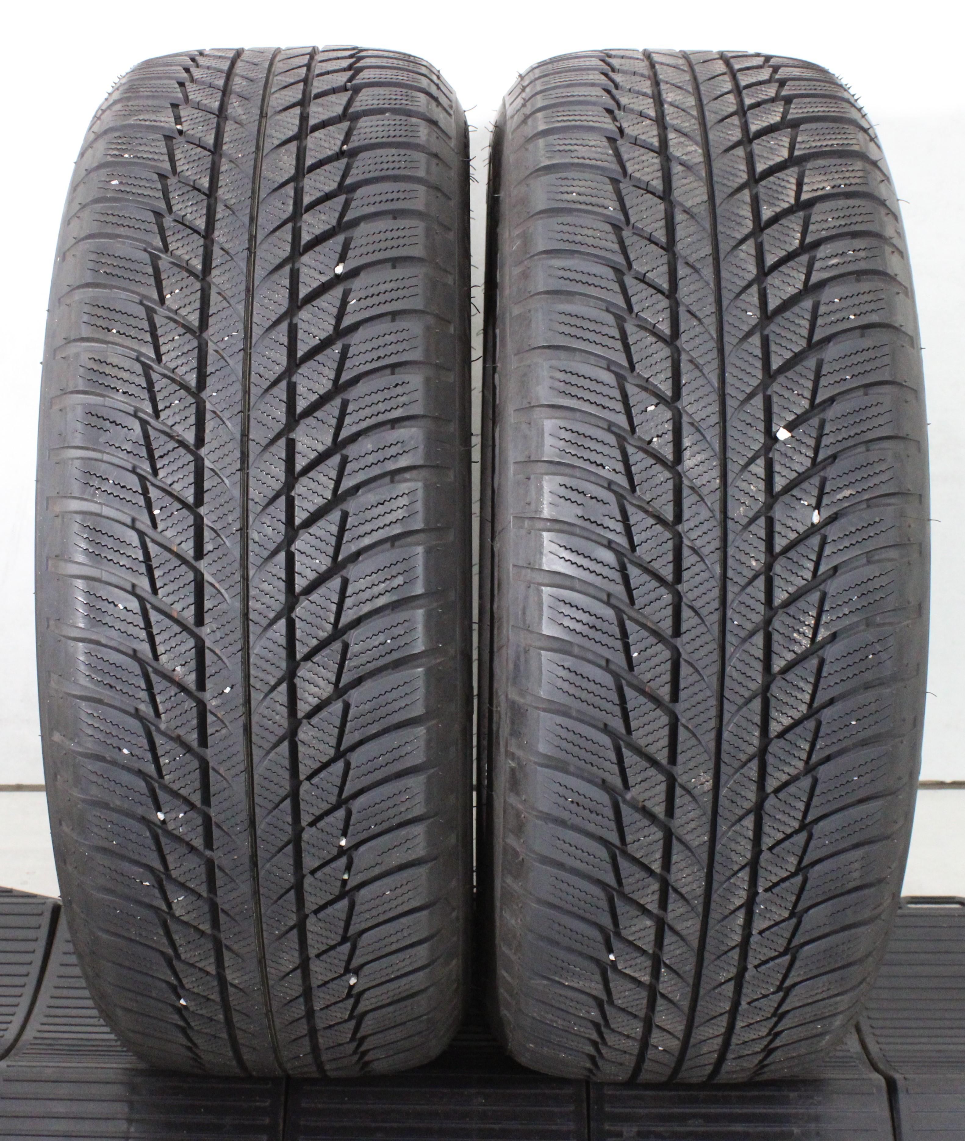 2 x 225/55R17 97H Winterreifen Bridgestone Blizzak LM001 * Runflat 6,5mm 2018