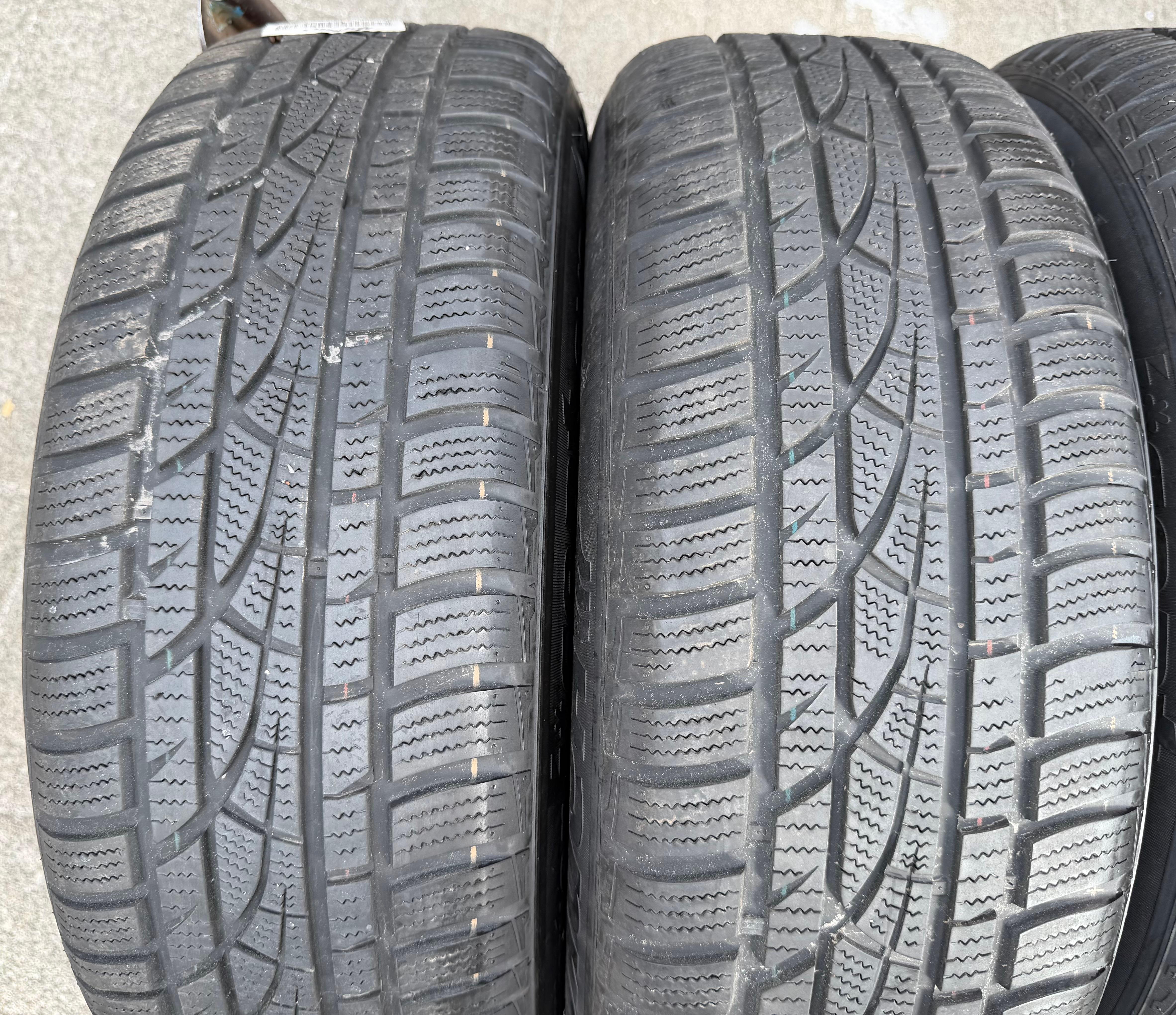 4 Original Alu Winterräder Audi A4 B9 8W 205/60R16 92H 8W0601025 Hankook